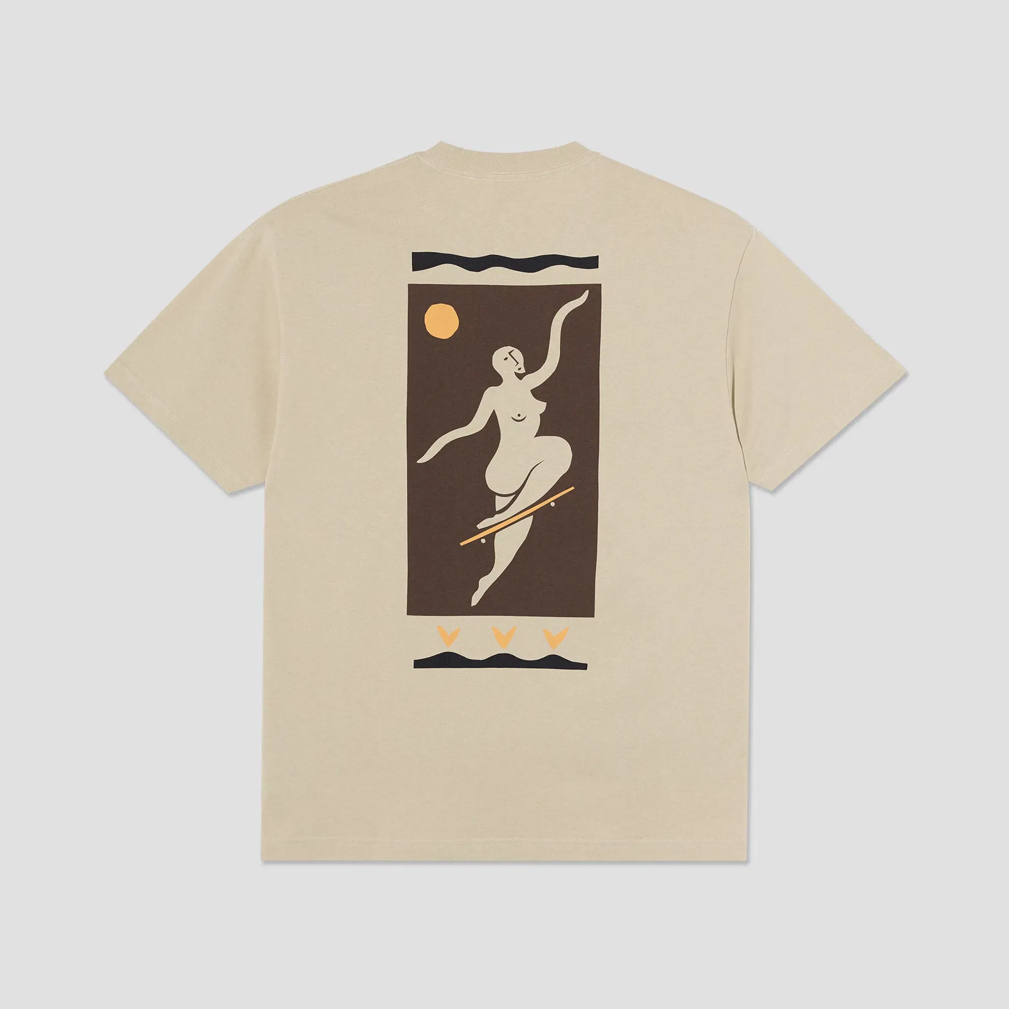Polar No Complies Forever T-Shirt Sand
