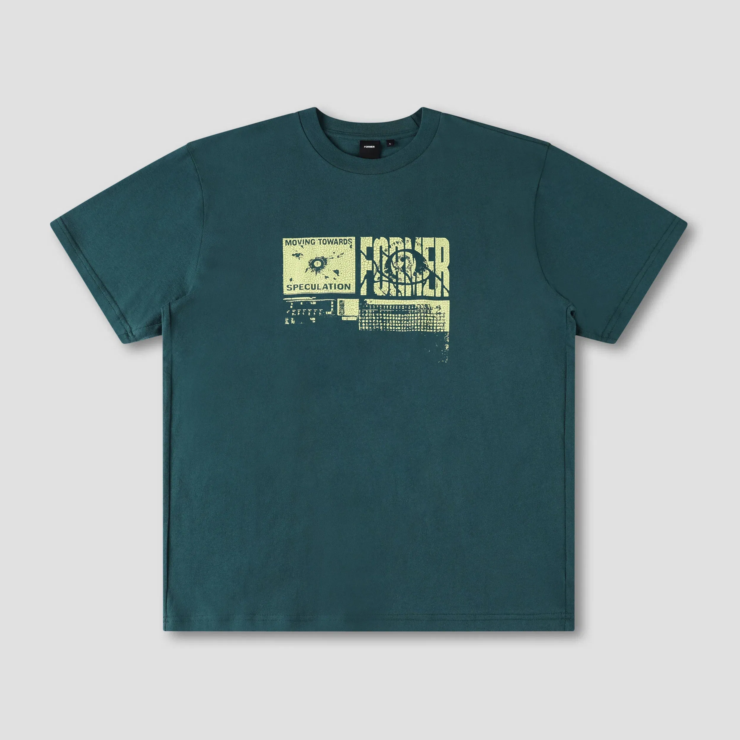Former Fluster T-Shirt Petrol