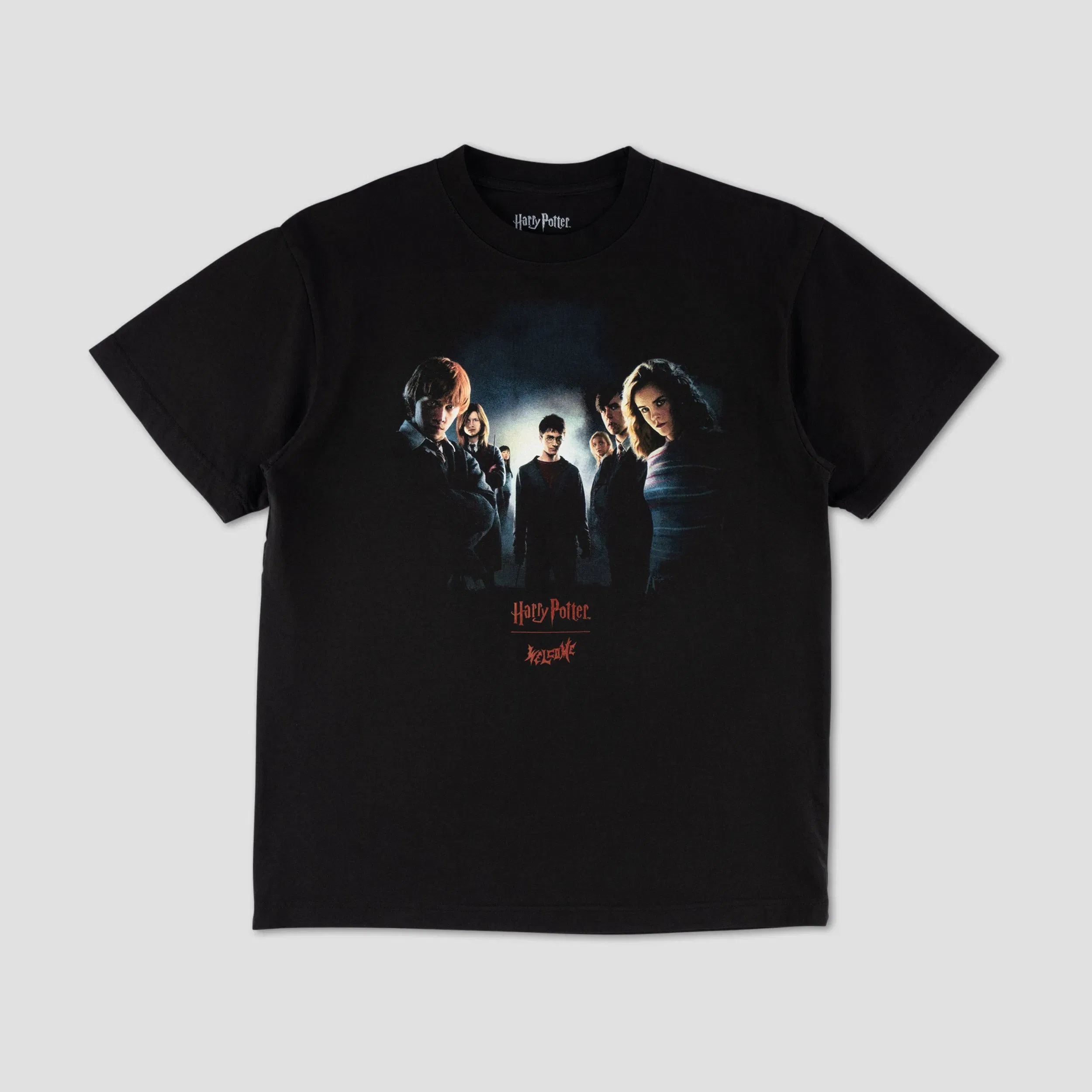 Welcome X Harry Potter Army Boxy T-Shirt Black
