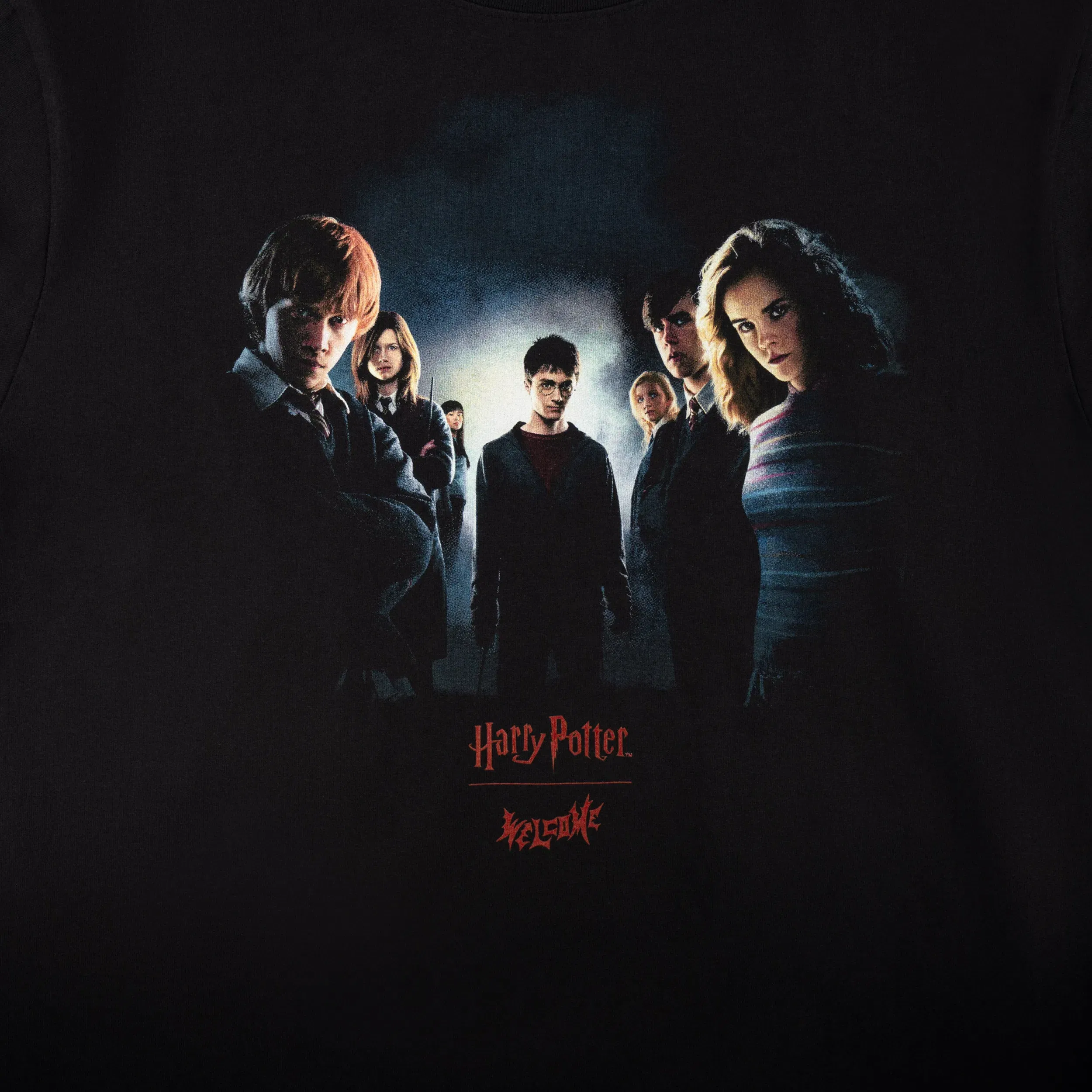 Welcome X Harry Potter Army Boxy T-Shirt Black