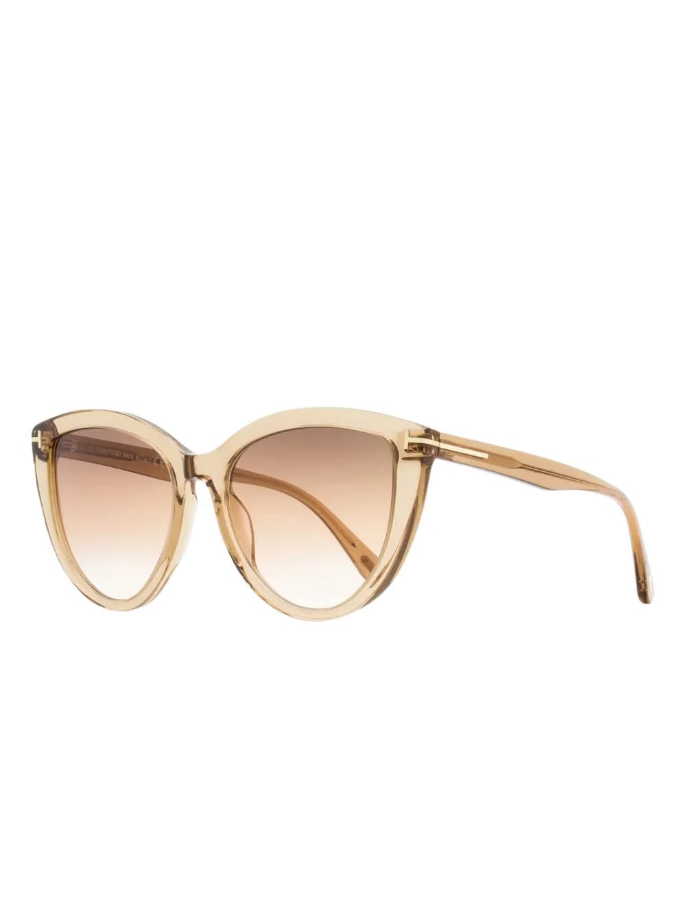 cat-eye teacup frame sunglasses