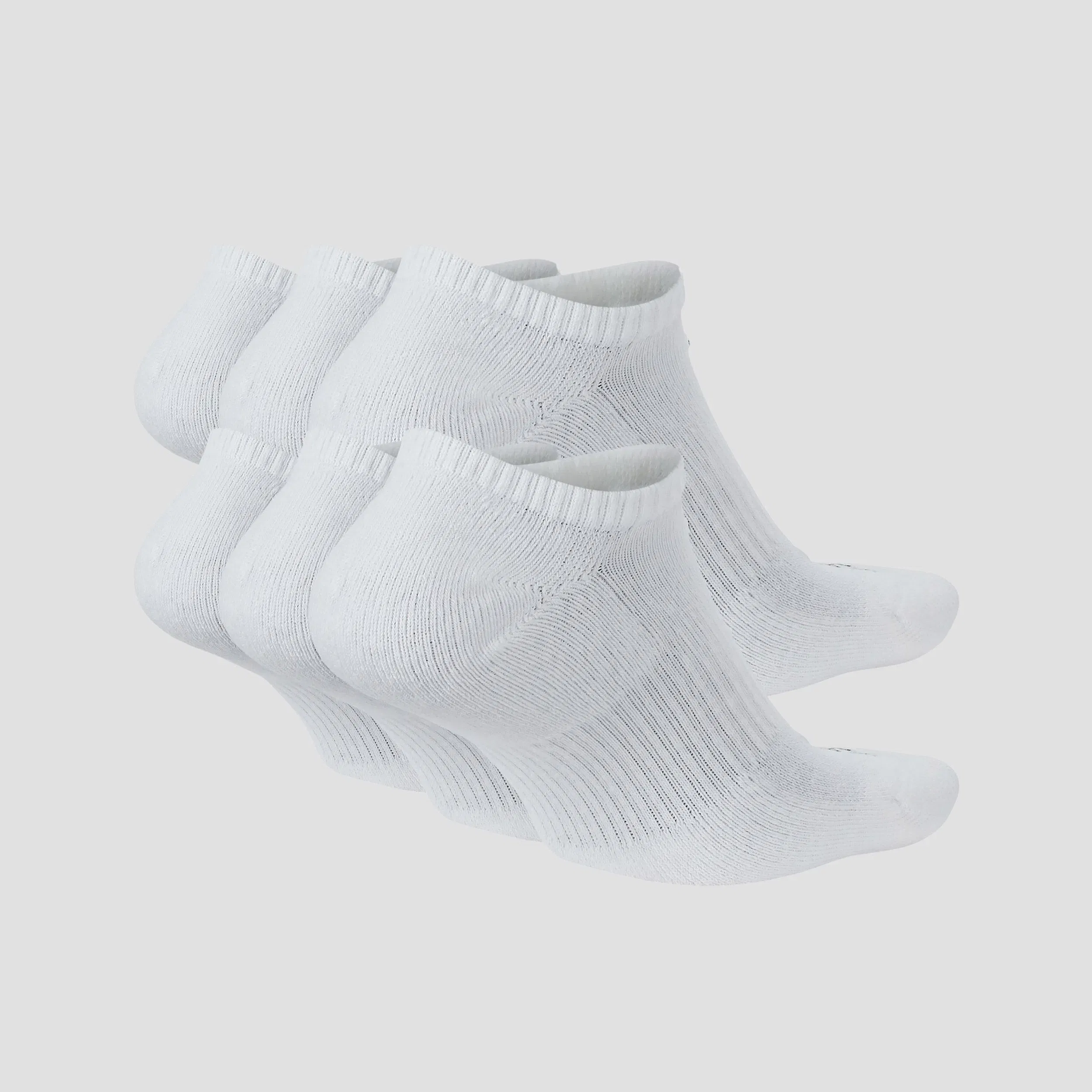 Nike SB Nike Everyday Plus Cushioned Socks Low White / Black (6 pairs)