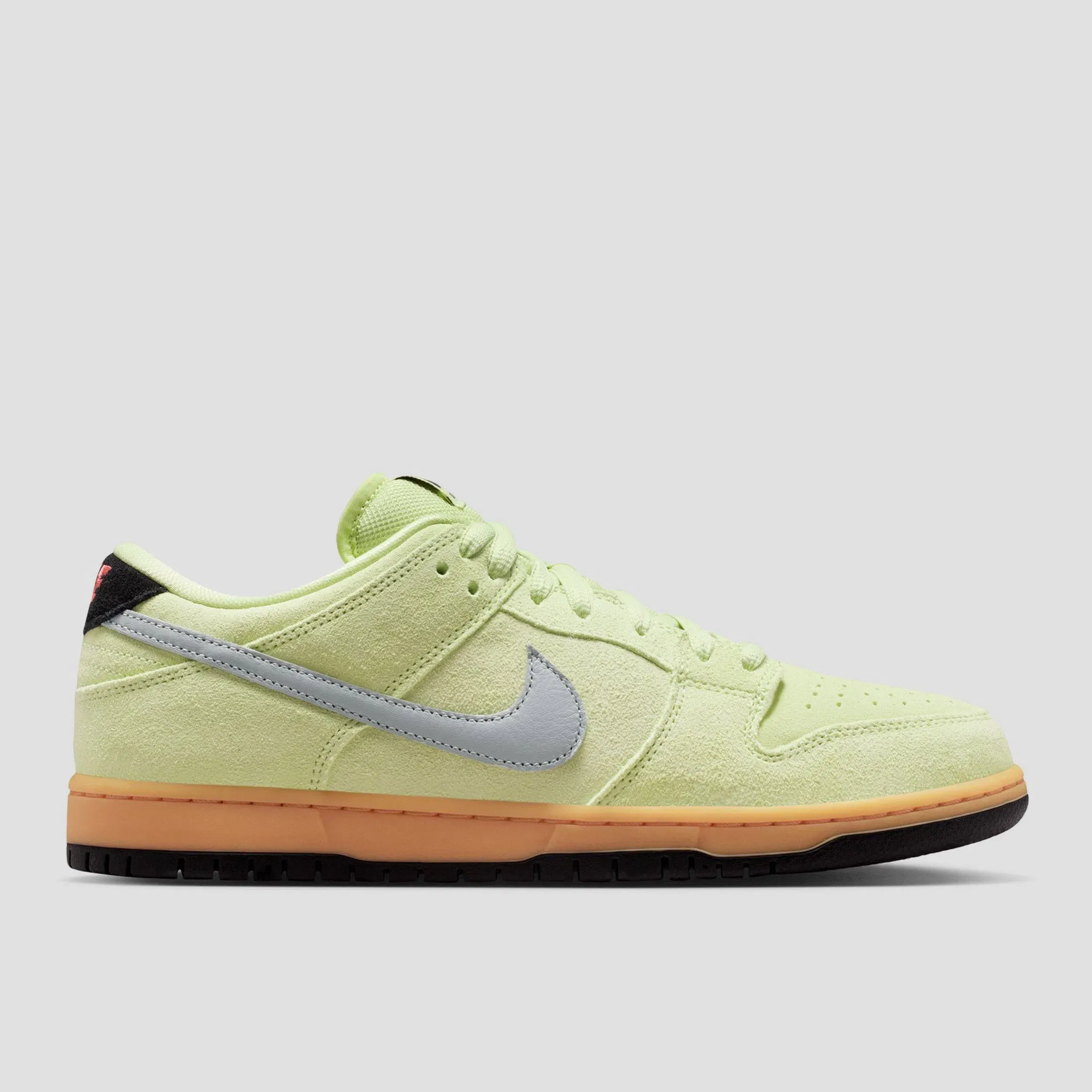 Nike SB Dunk Low Pro PRM Skate Shoes Light Liquid Lime / Wolf Grey / Black