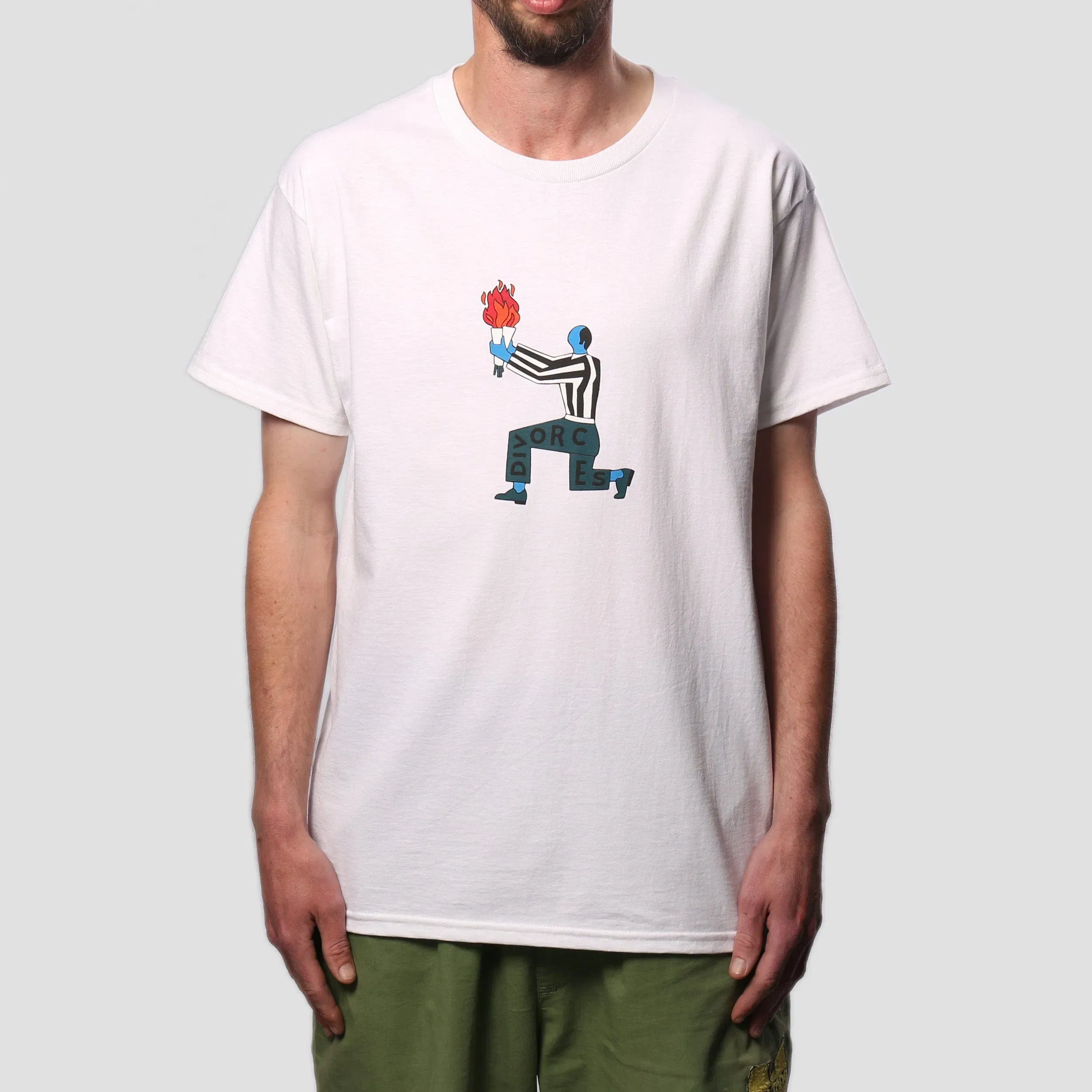 Tired Skateboards Tired Oh Hell No T-Shirt White