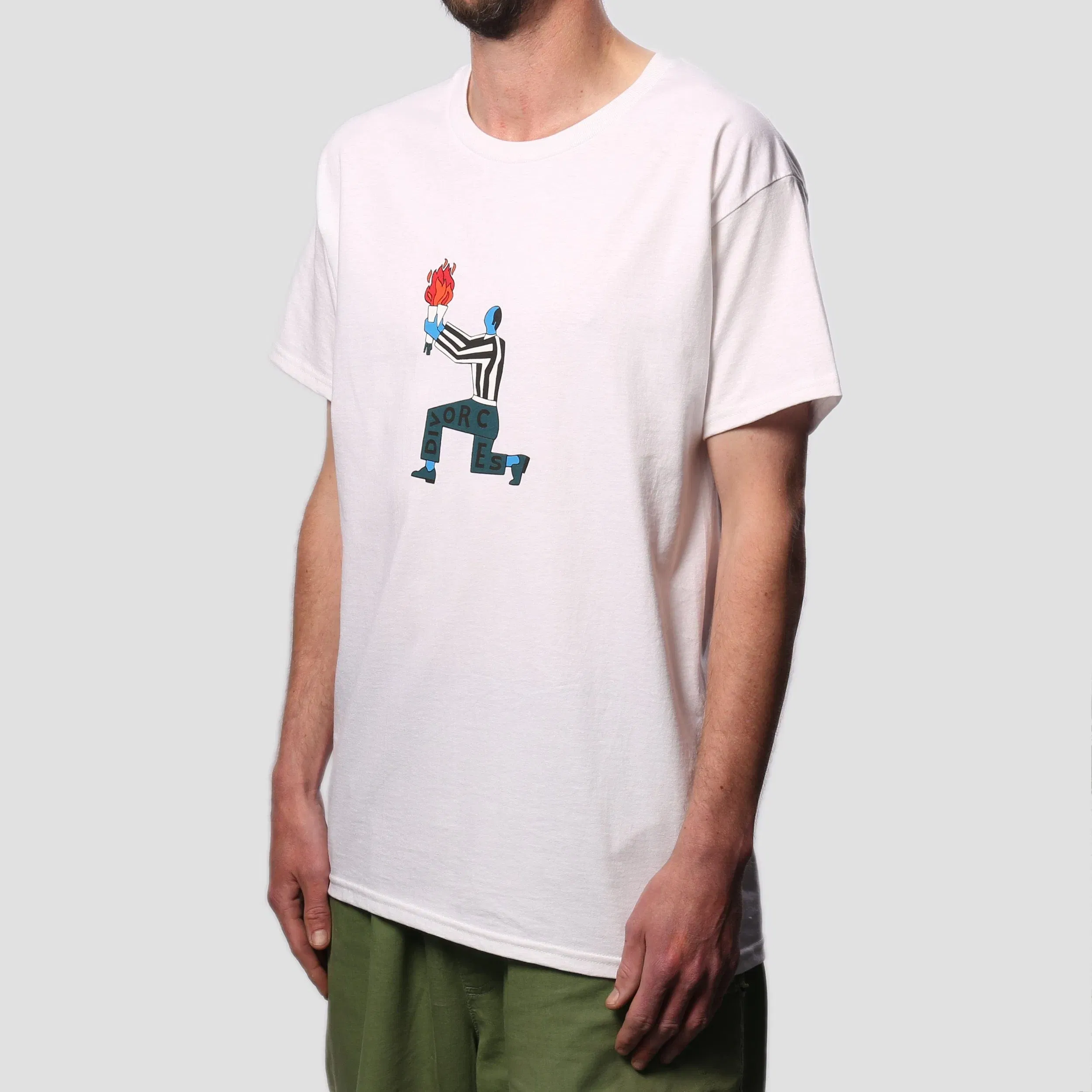 Tired Skateboards Tired Oh Hell No T-Shirt White