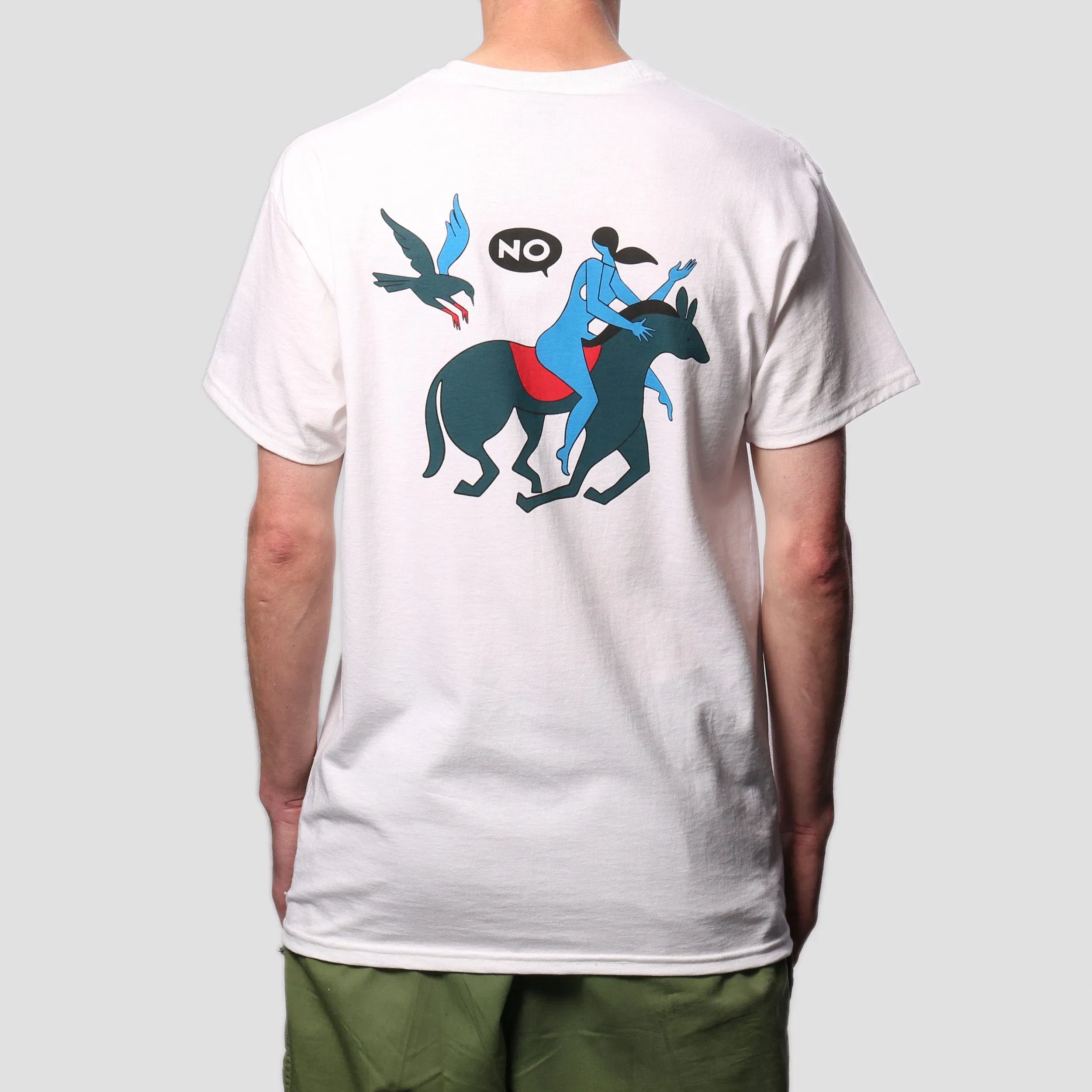 Tired Skateboards Tired Oh Hell No T-Shirt White