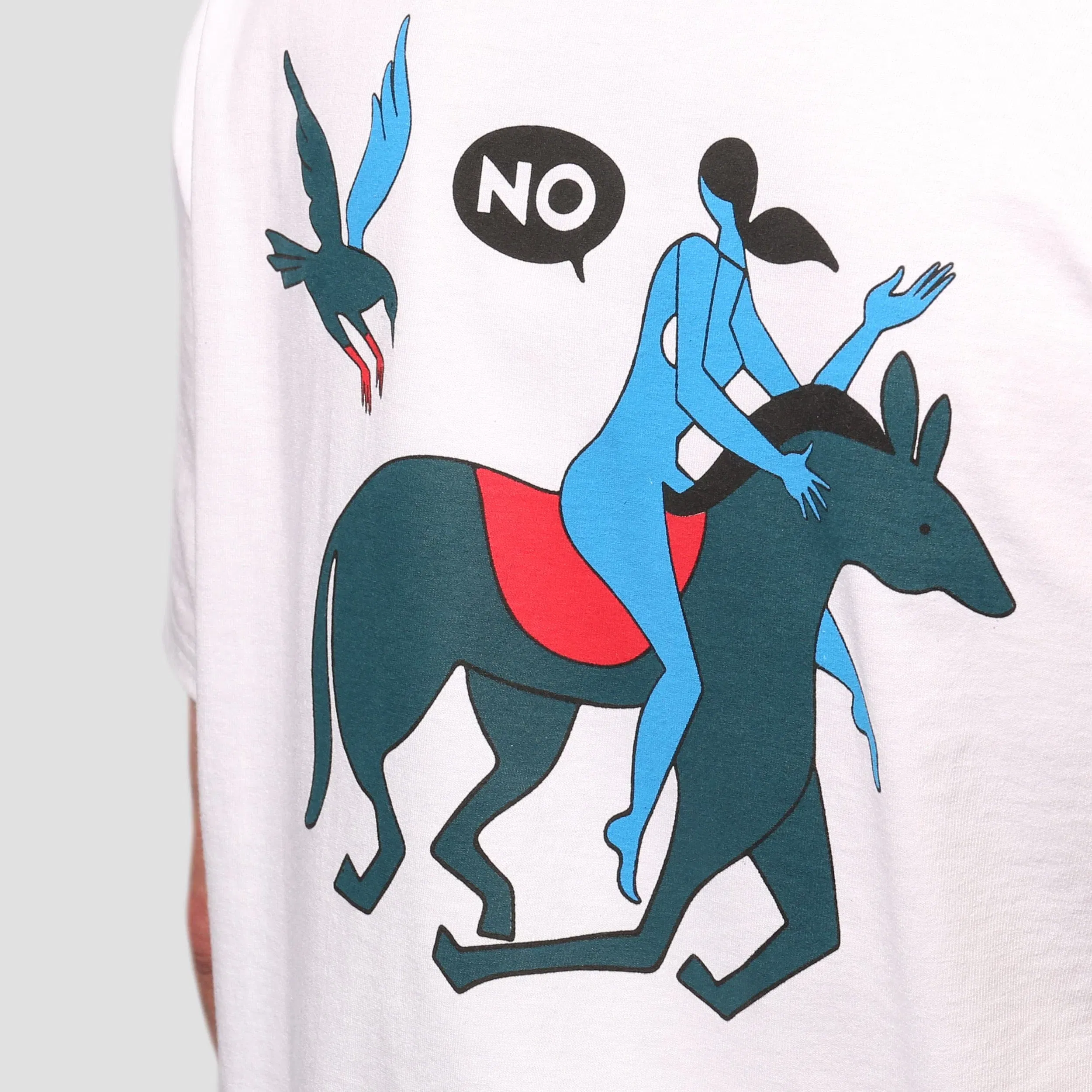 Tired Skateboards Tired Oh Hell No T-Shirt White