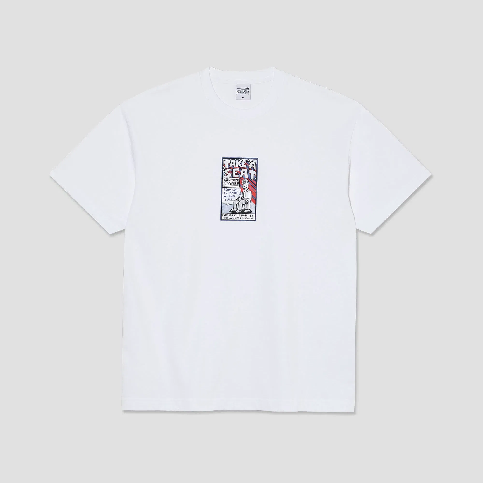 Polar Take A Seat T-Shirt White