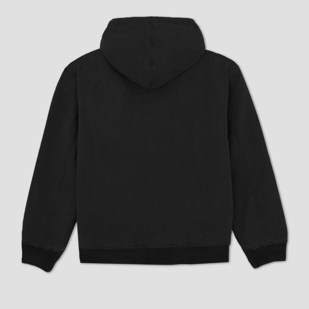 Dickies Hilham Hooded Canvas Jacket Black