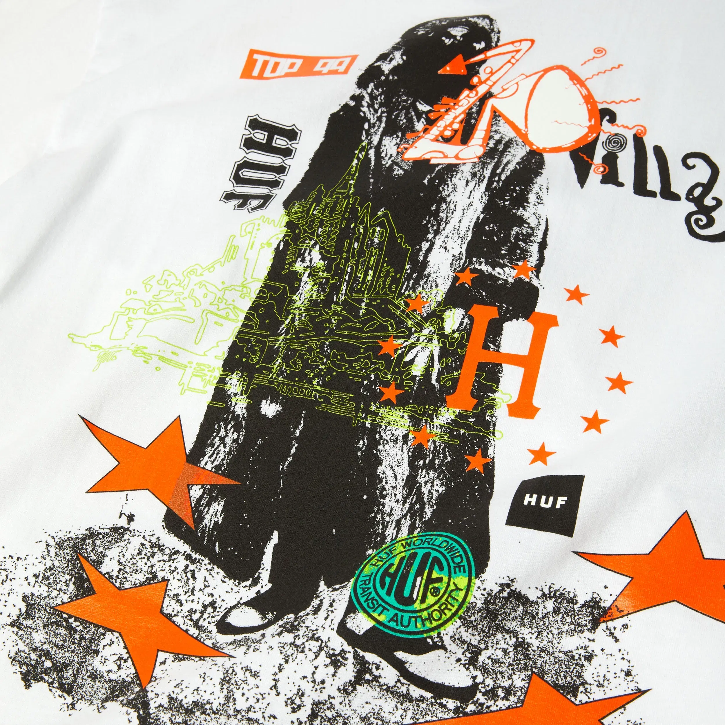HUF Two Blocks Of Sunshine T-Shirt White