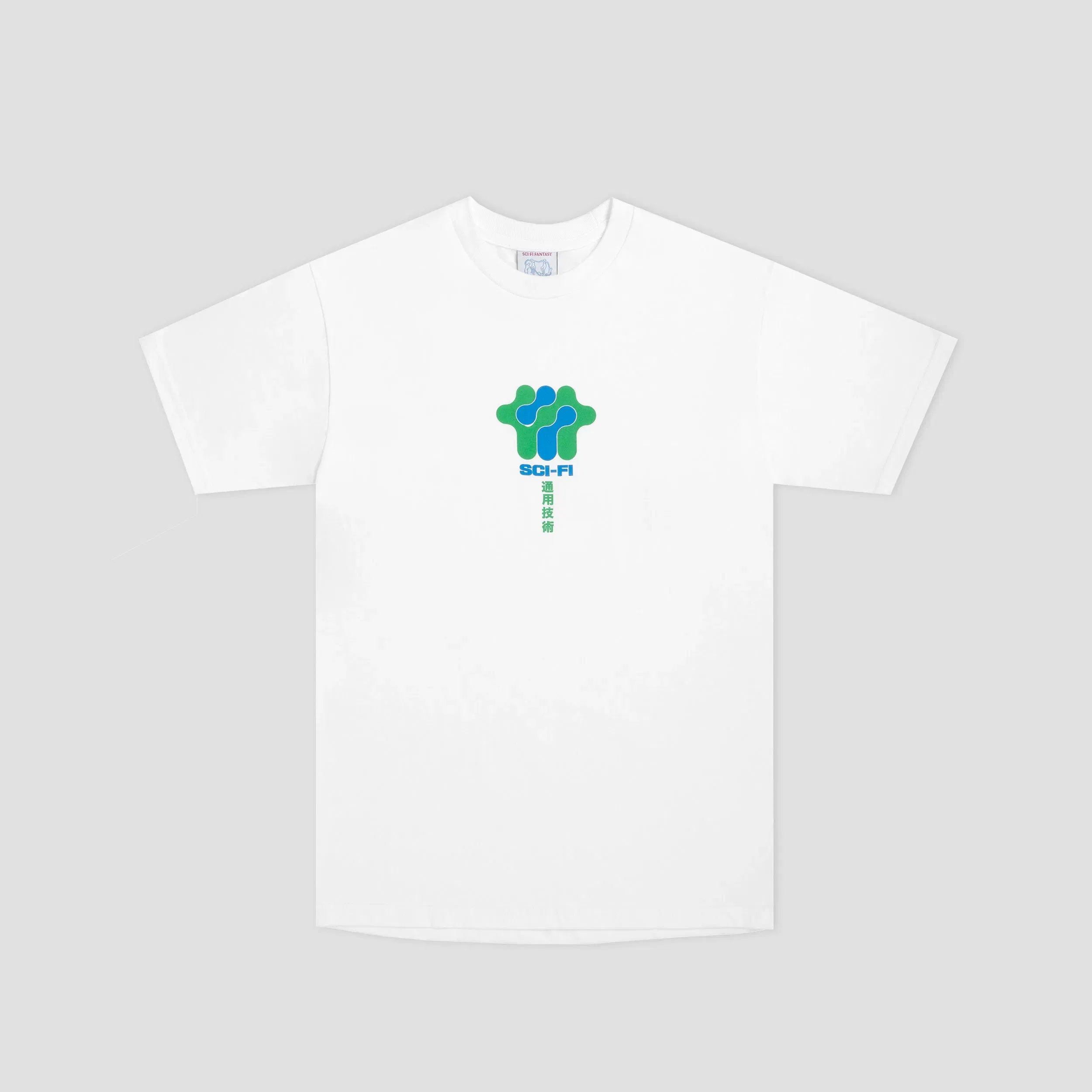 Sci-Fi Fantasy Business Model T-Shirt White