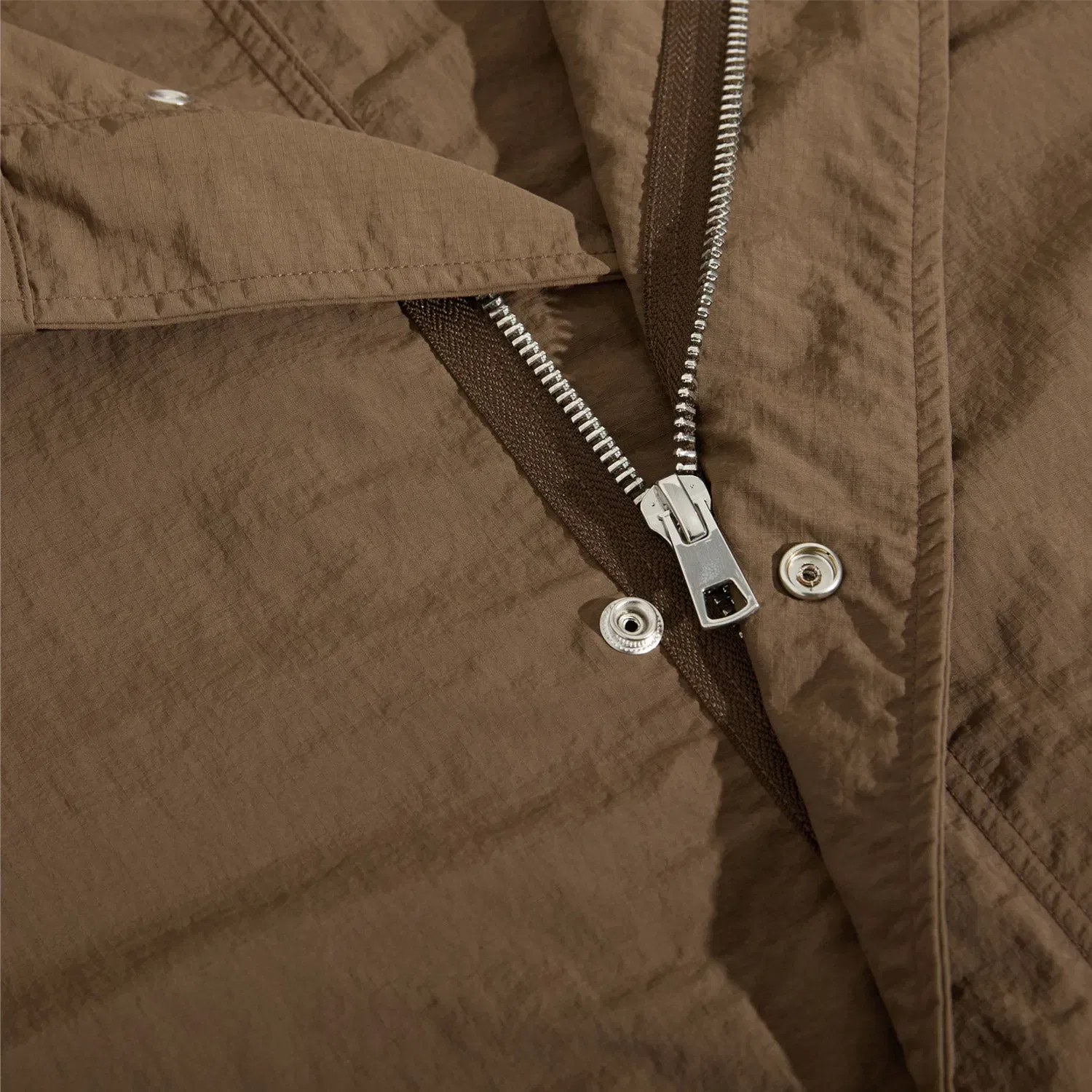 Last Resort AB Cropped Parka Brown Khaki