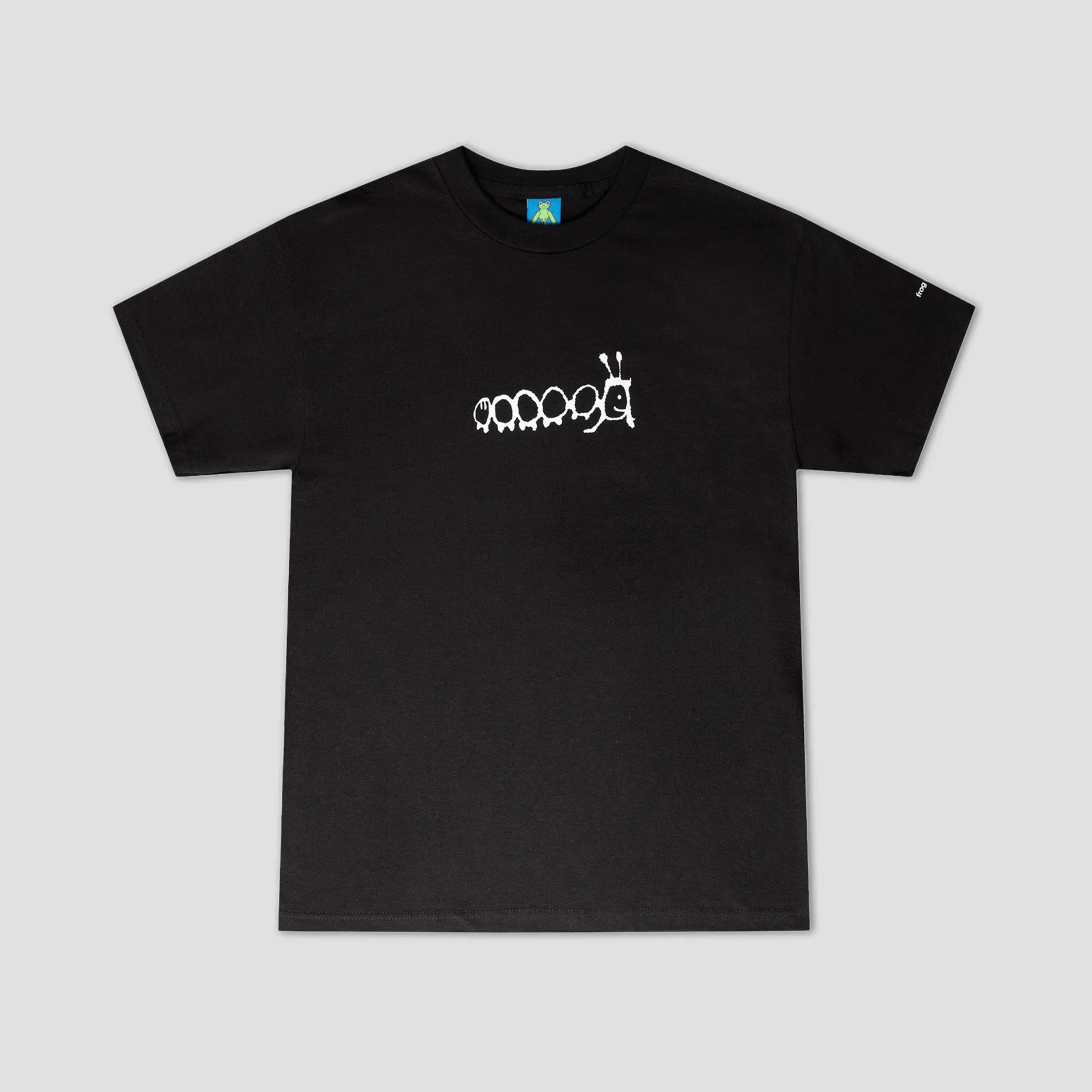 Frog Caterpillar T-Shirt Black