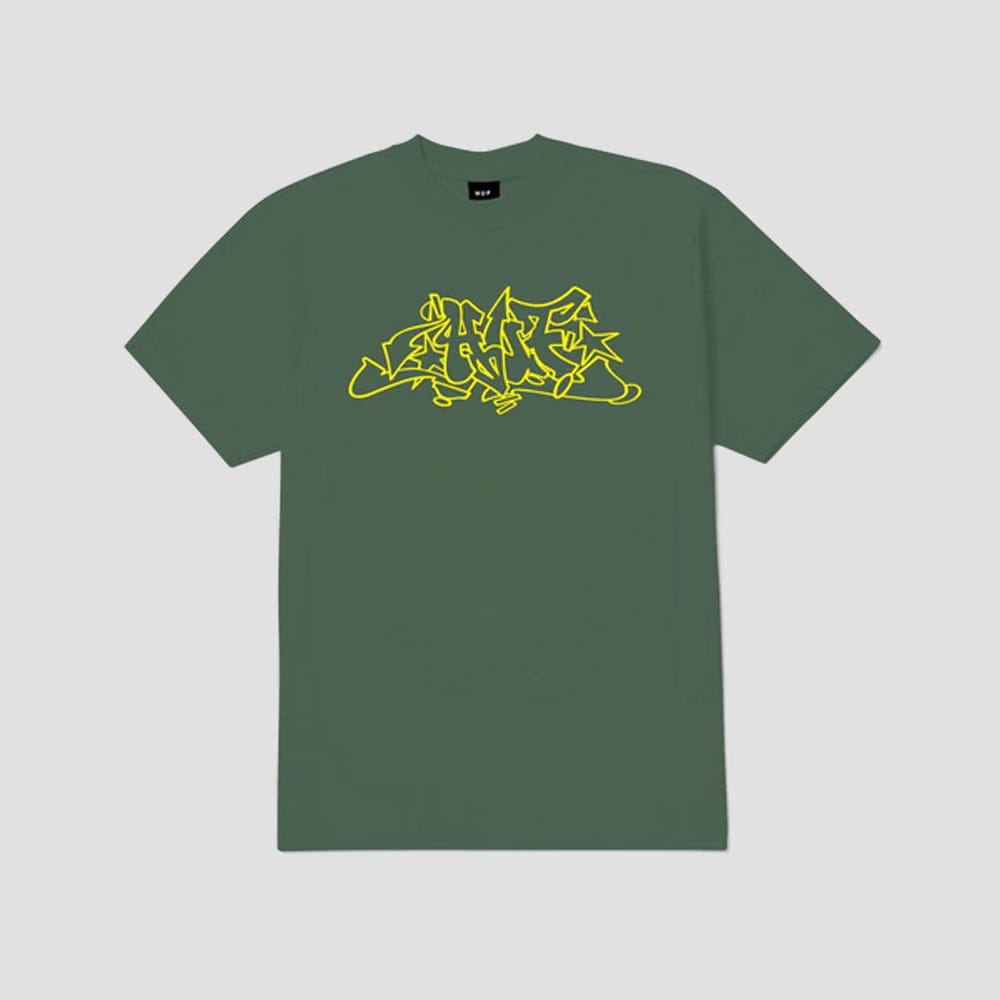 HUF Outlines T-Shirt Forest Green