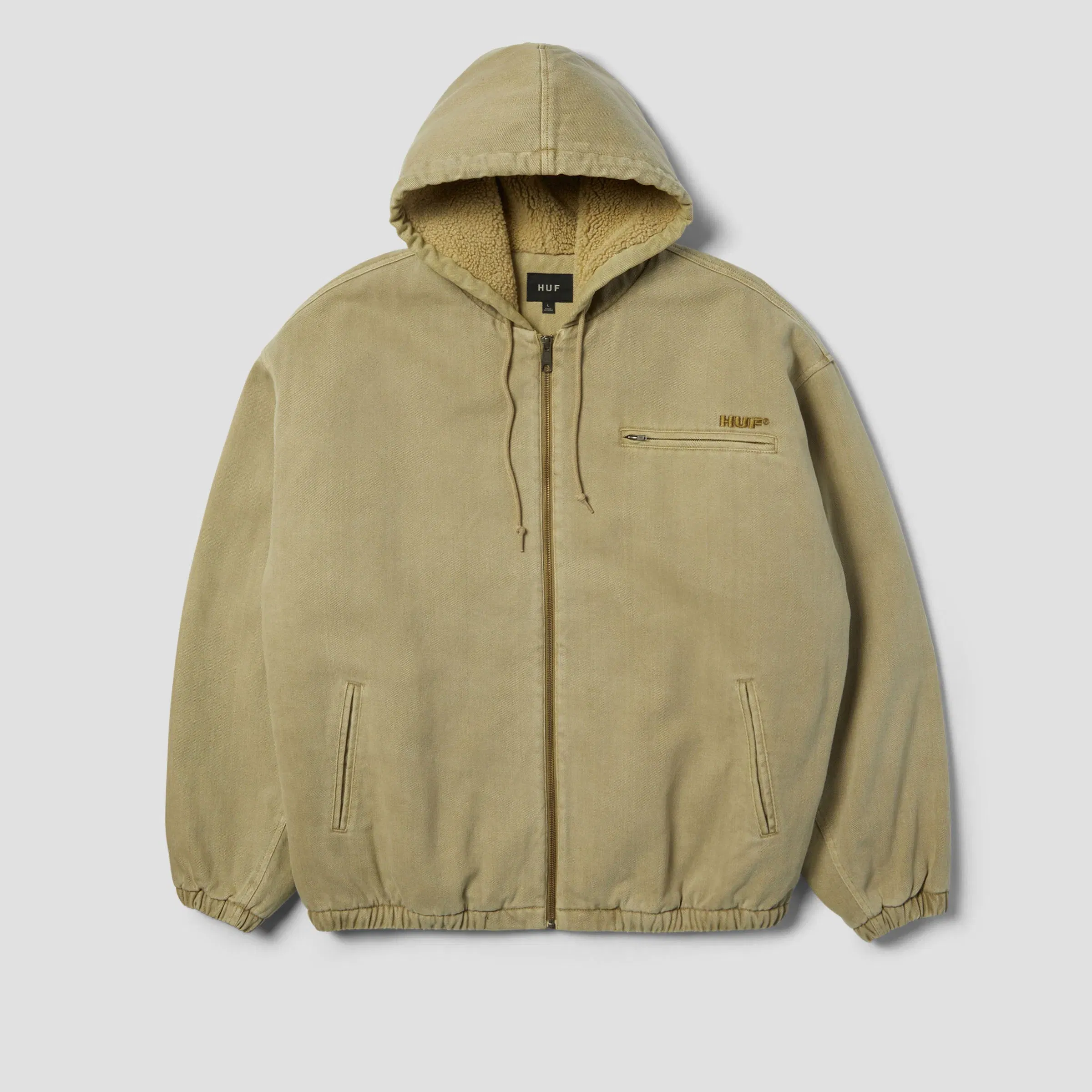 HUF What A Jungle Denim Work Jacket Desert