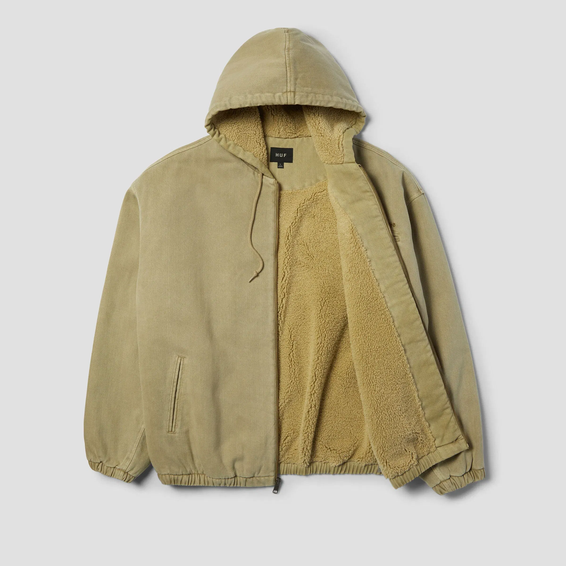 HUF What A Jungle Denim Work Jacket Desert