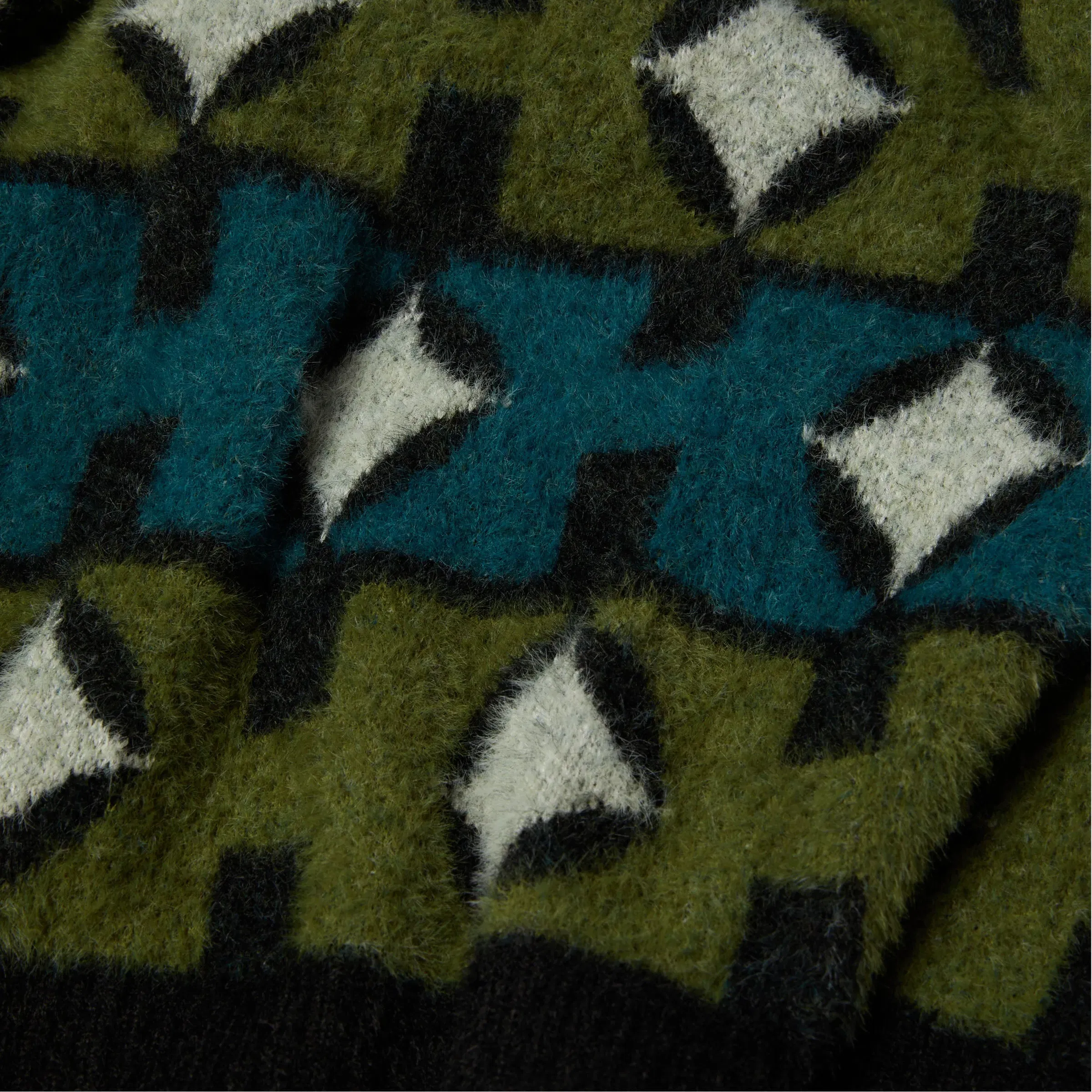 HUF Space Age Crew Sweater Pine