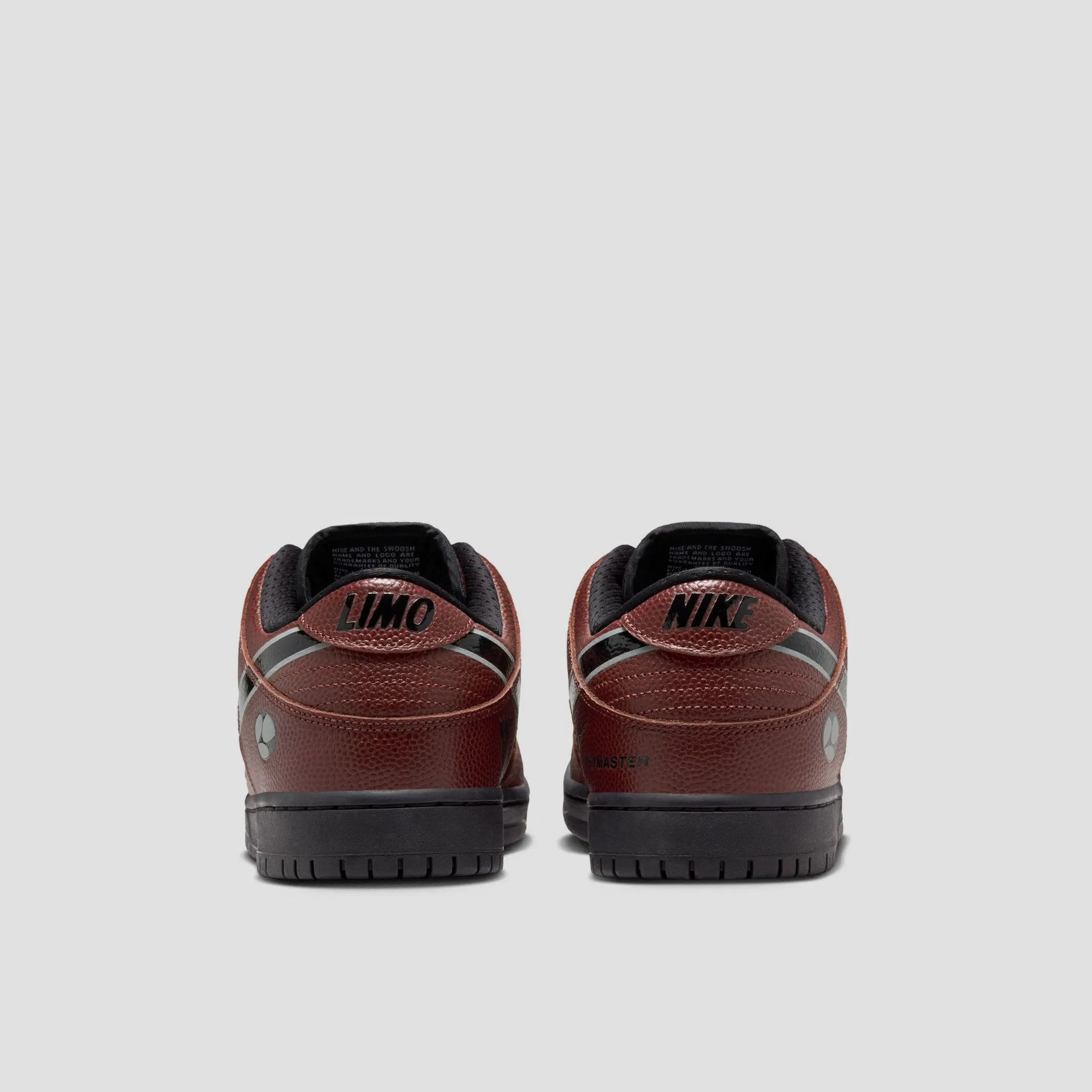 Nike SB X Limosine Dunk Low Pro Skate Shoes Dark Pony / Black / Silver / White