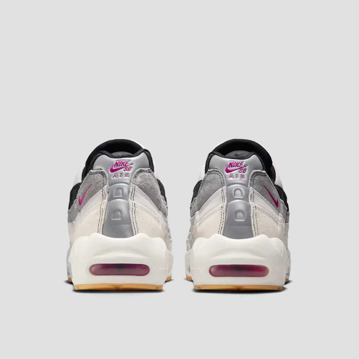 Nike SB Air Max 95 Skate Shoes Summit White / Cactus Flower / Photon Dust
