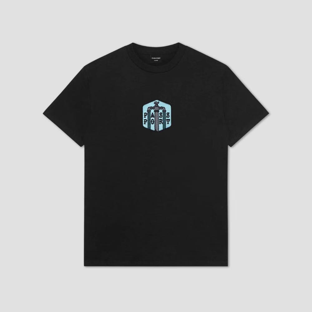 Passport Water Supply T-Shirt Black