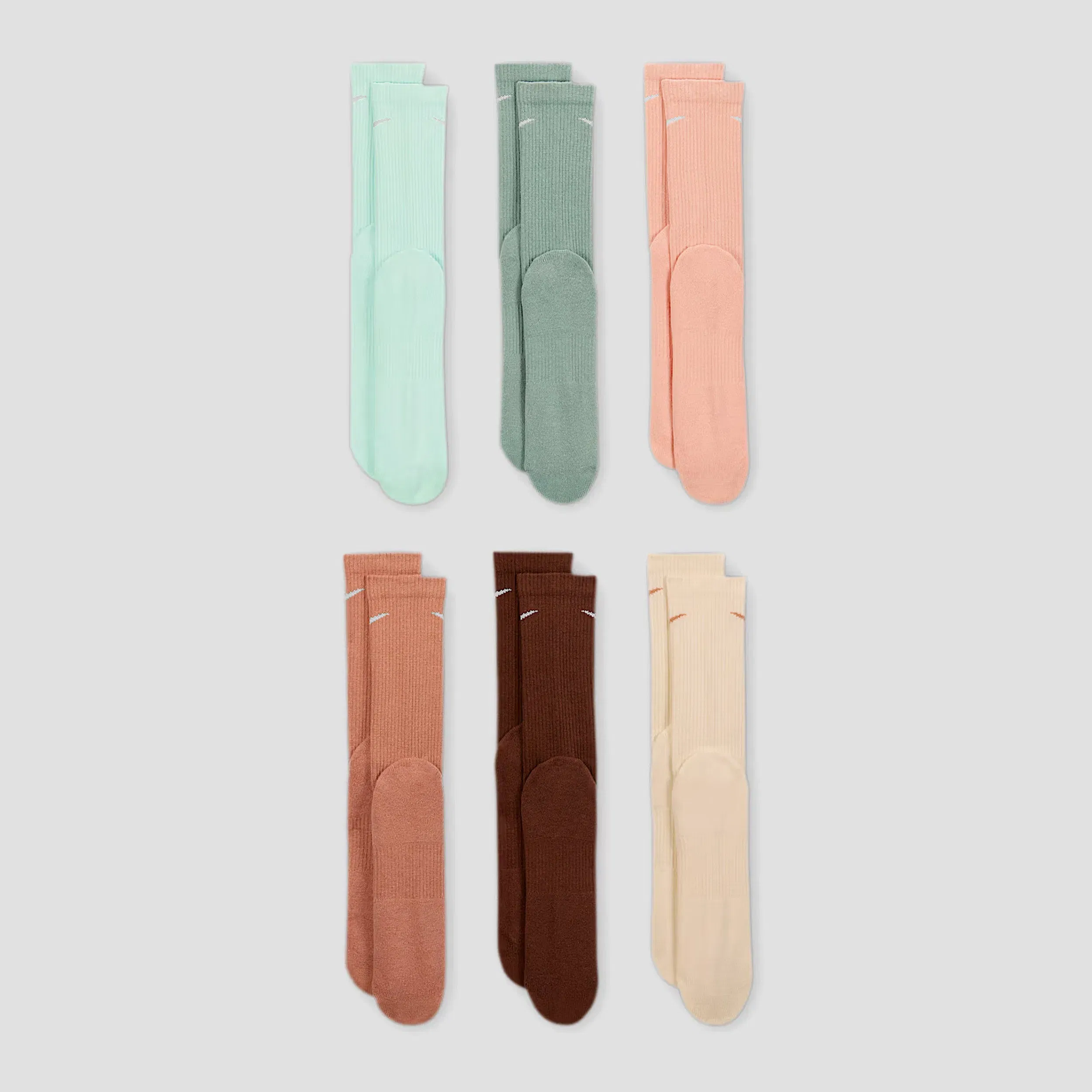Nike SB Nike Everyday Plus Cushioned Socks Multi Coloured (6 pairs)