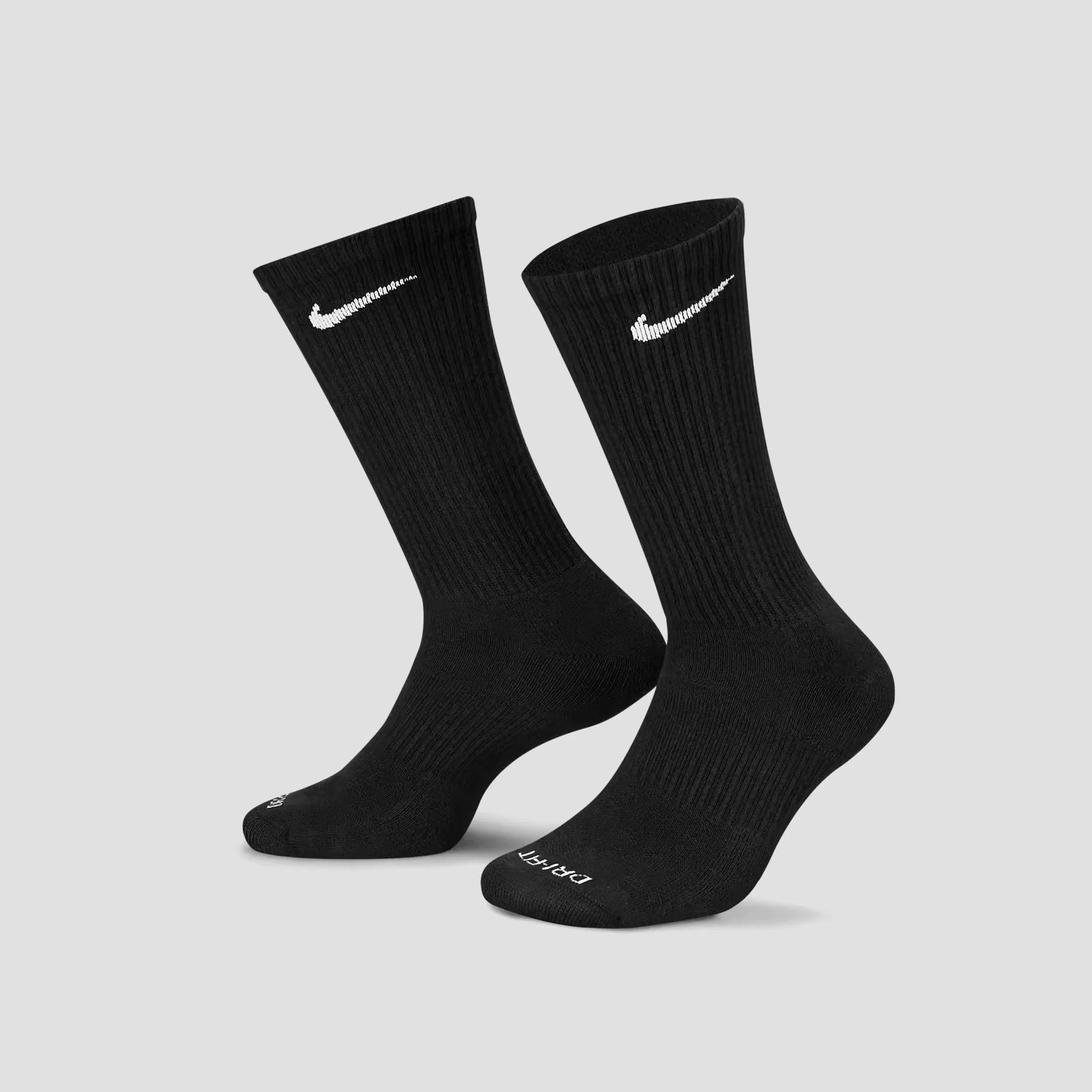 Nike SB Nike Everyday Plus Cushioned Socks Black / White (6 pairs)