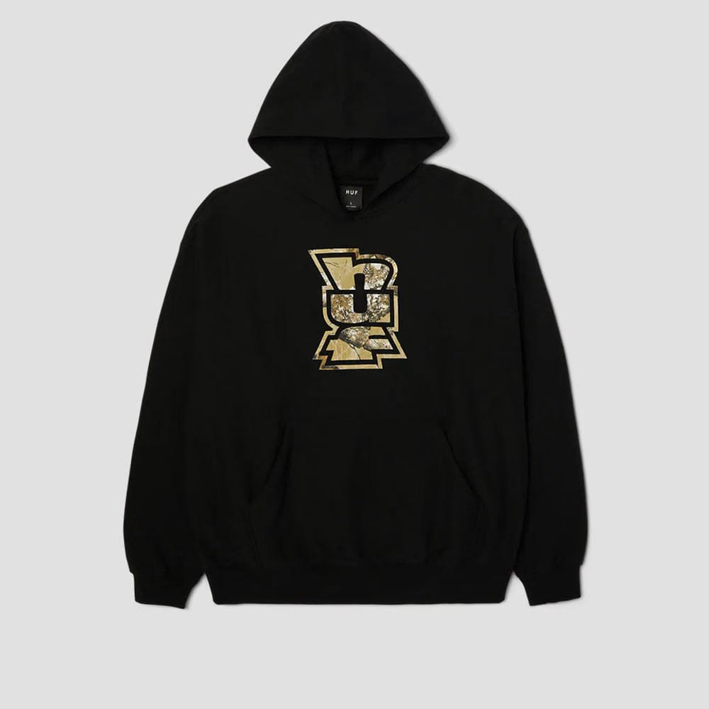 HUF x Realtree Megablast Hoodie Black
