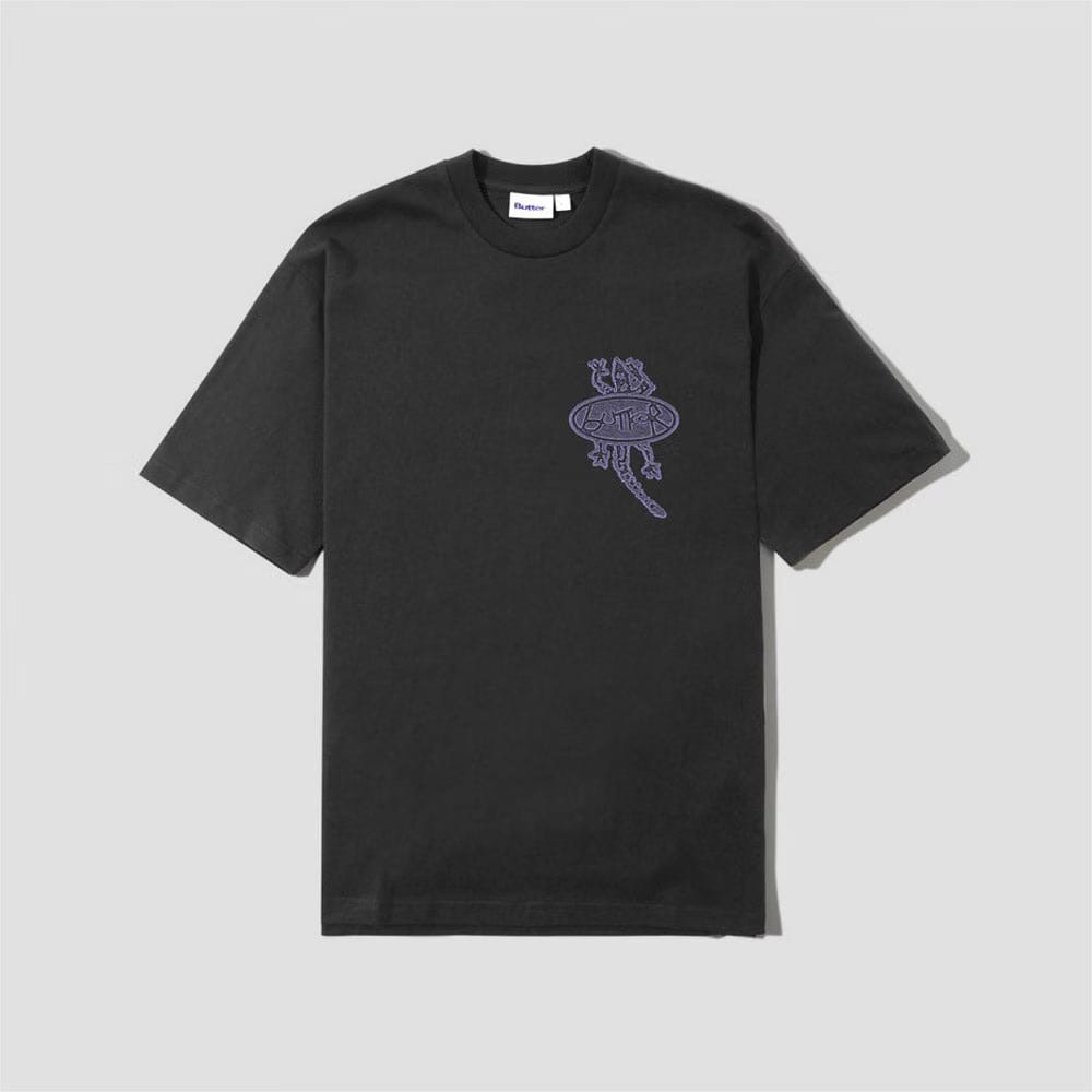 Butter Goods Wipeout T-Shirt Washed Black