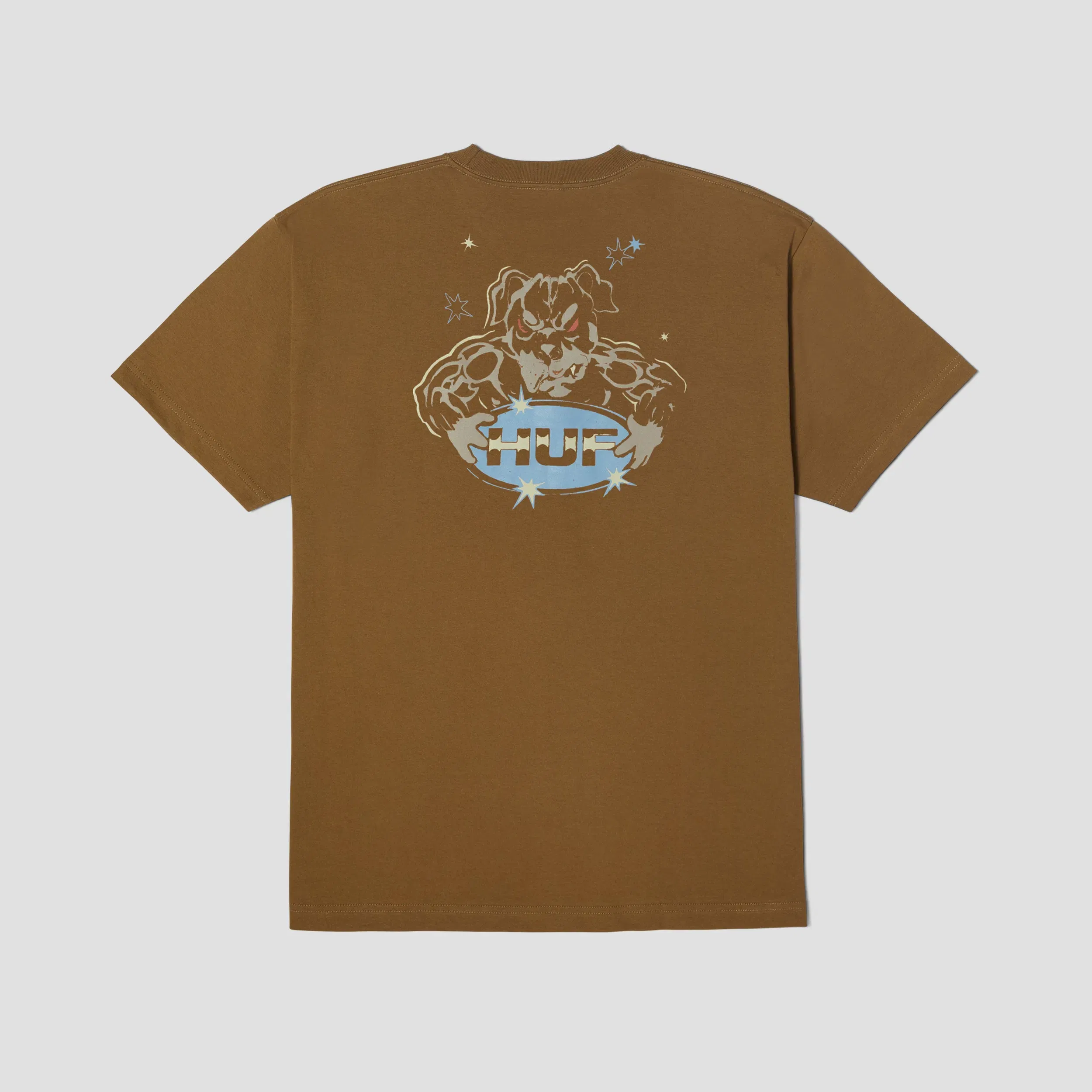 HUF Dawg Shortsleeve T-Shirt Mud