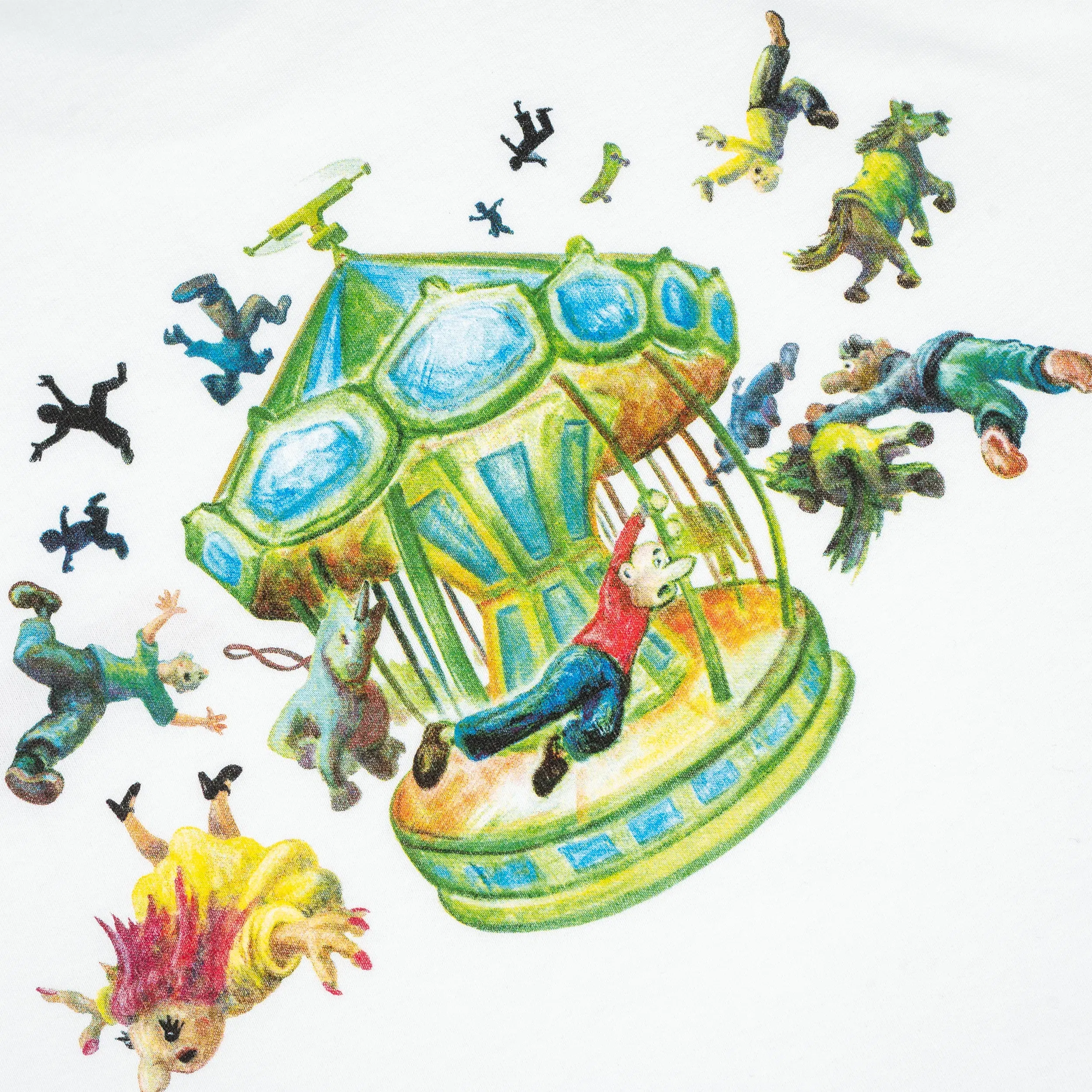 Lurpiv Carousel T-Shirt White