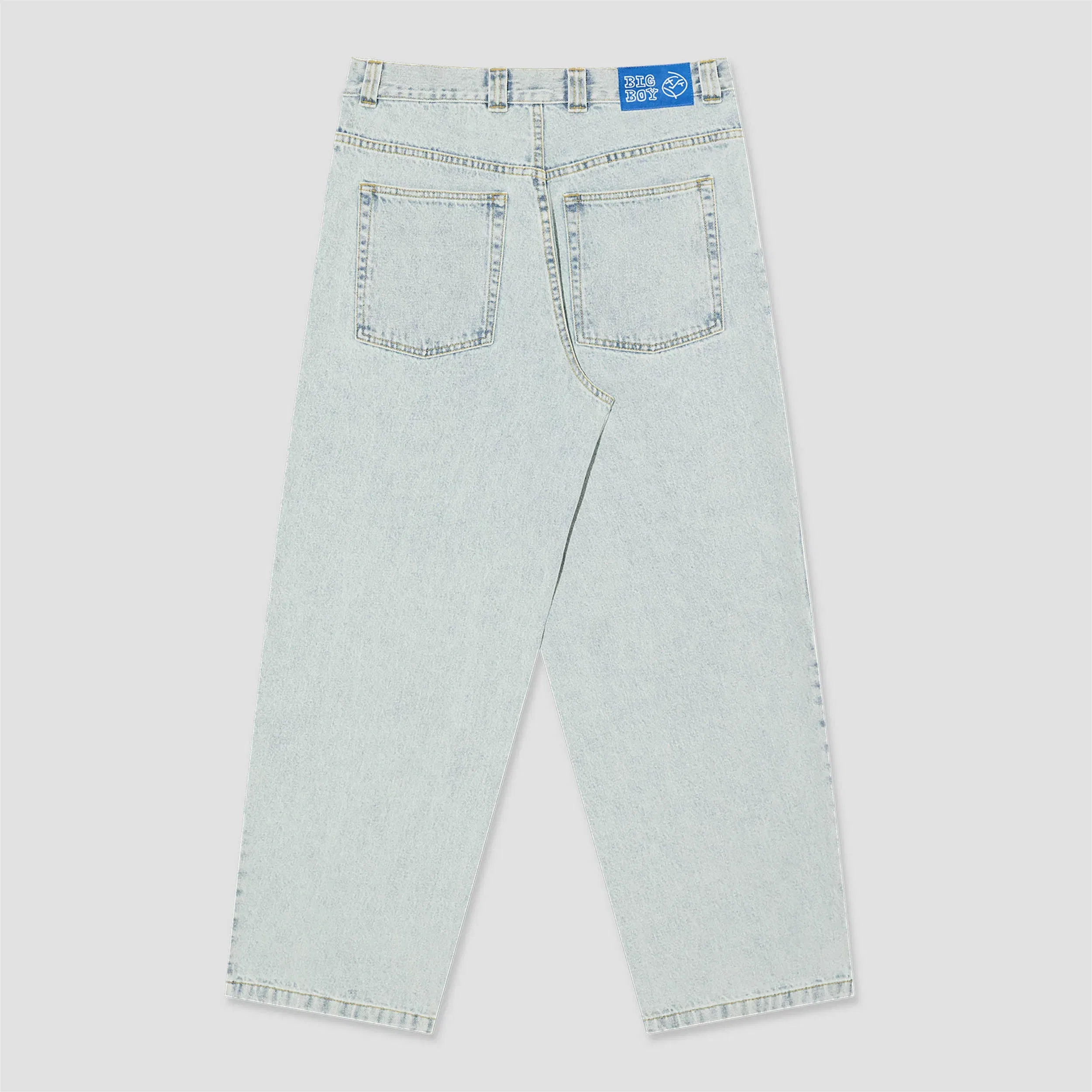 Polar Big Boy Pants OG Logo Light Blue