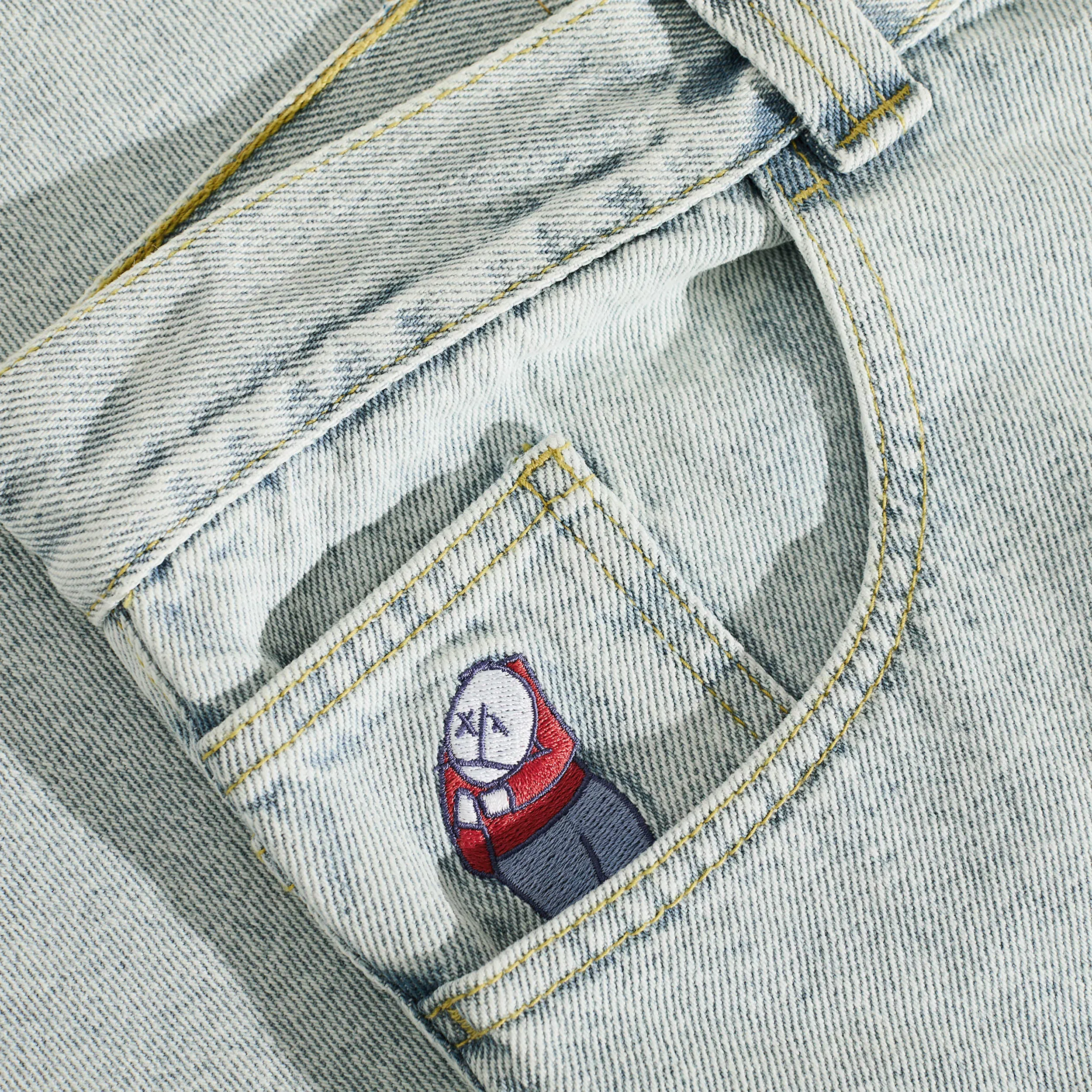Polar Big Boy Pants OG Logo Light Blue