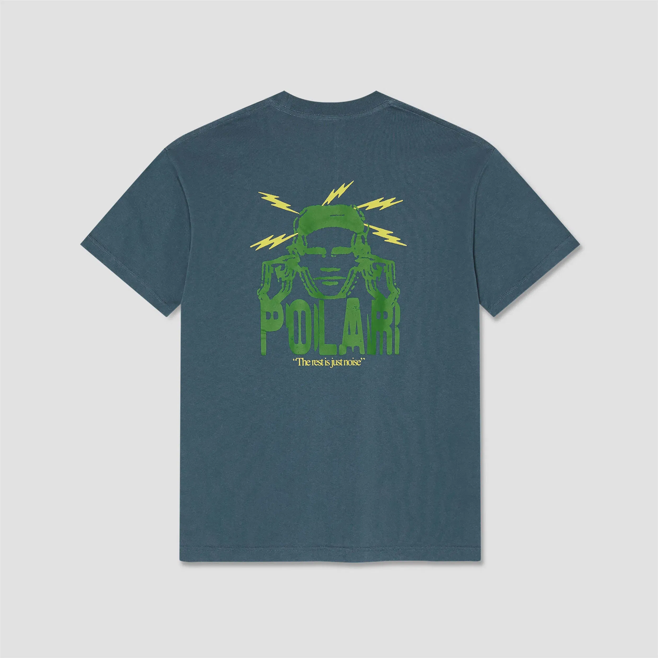 Polar Noise T-Shirt Grey Blue