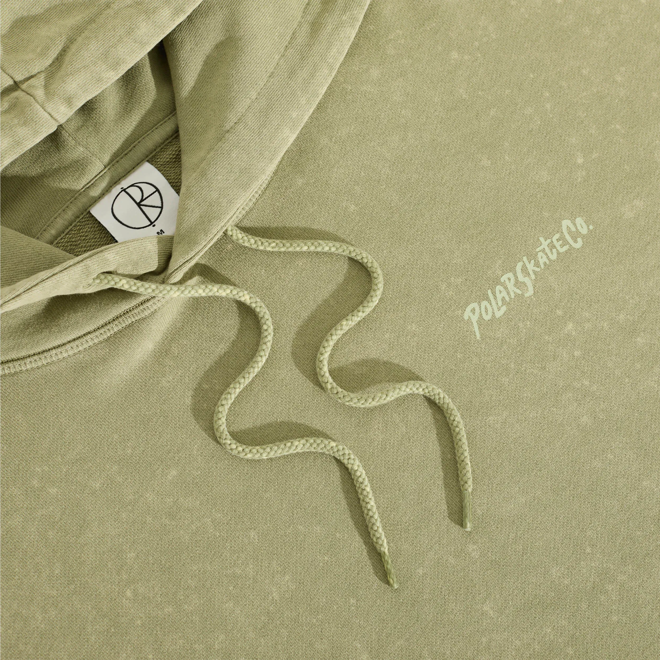 Polar Acid Frank Surf Logo Hoodie Light Green