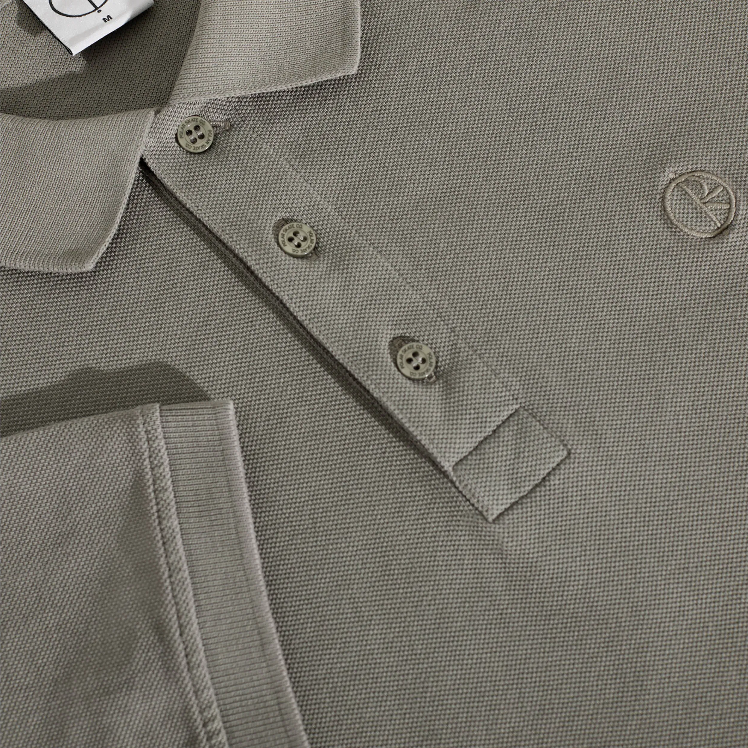 Polar Surf Polo Shirt Washed Grey