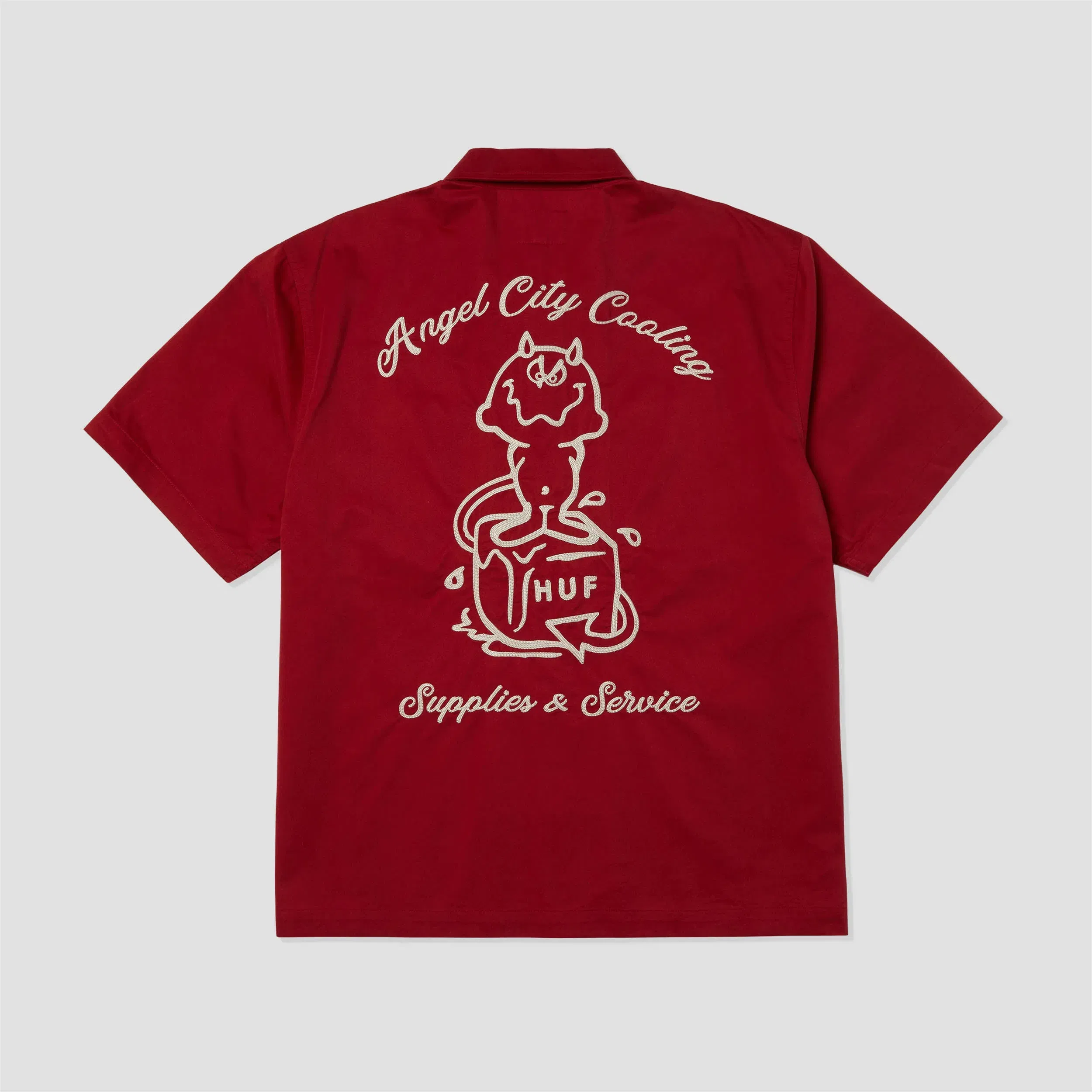 Huf Supplies & Service Shirt Cardinal