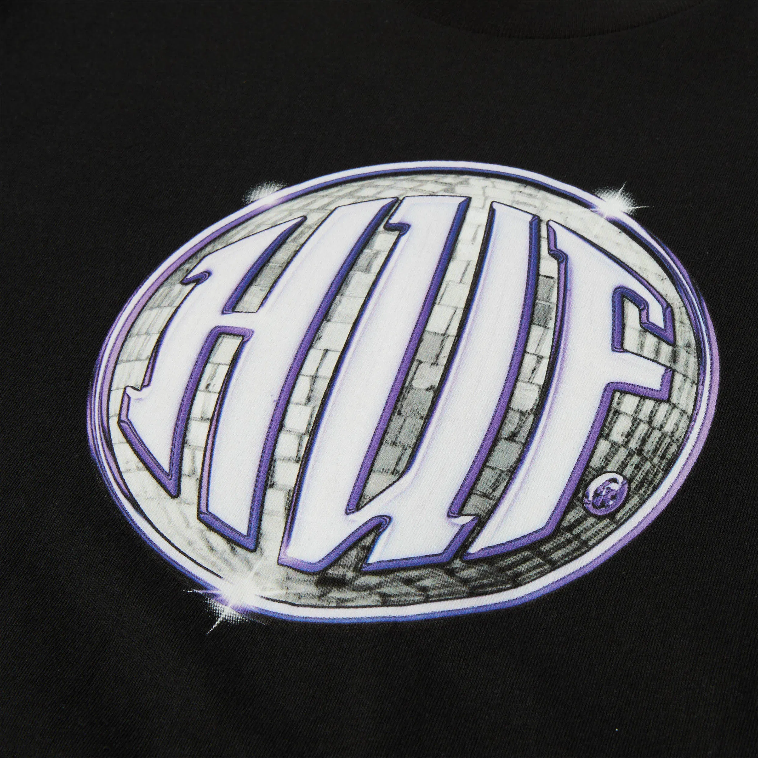 Huf D Zone T-Shirt Black