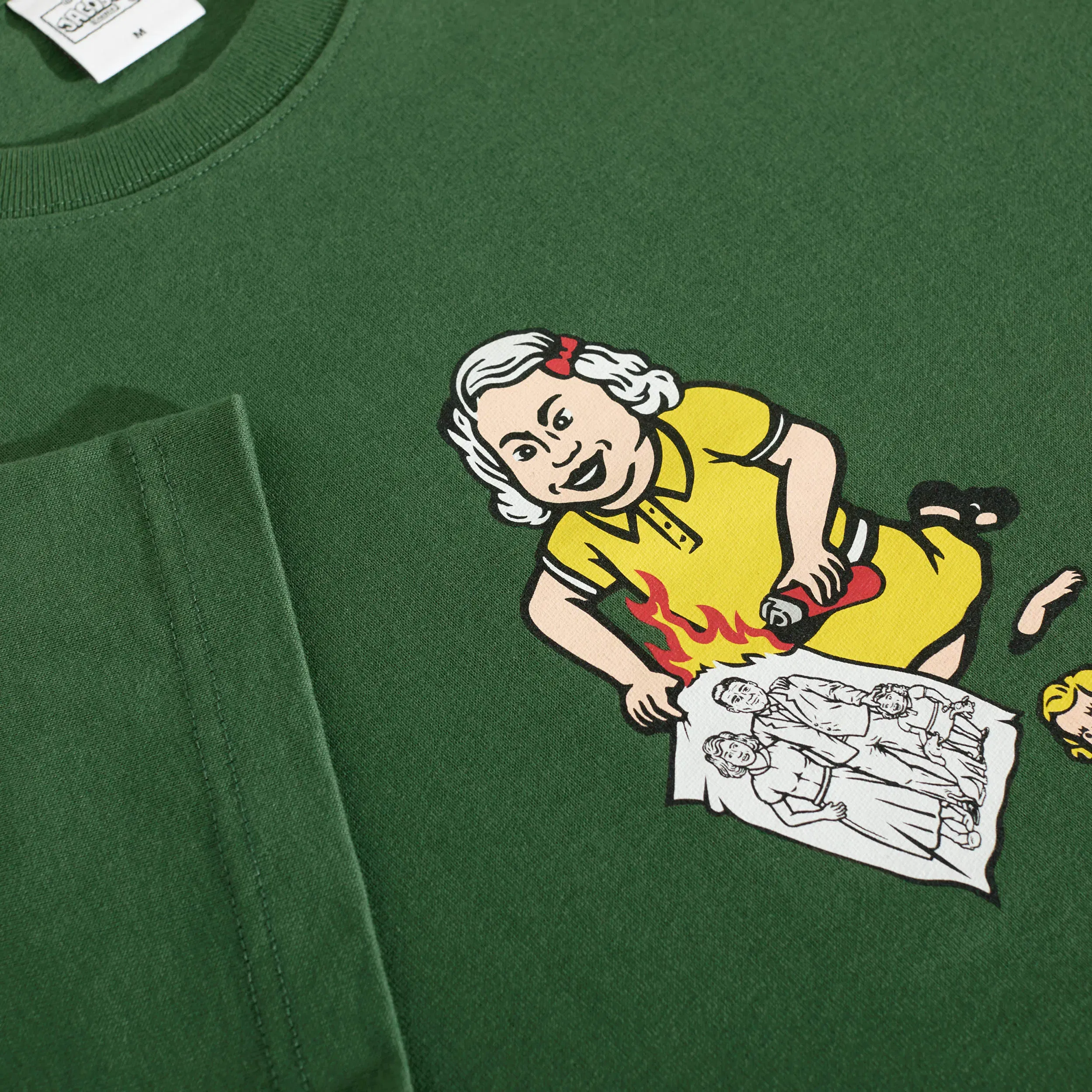 Polar Family Affair T-Shirt Forest Green