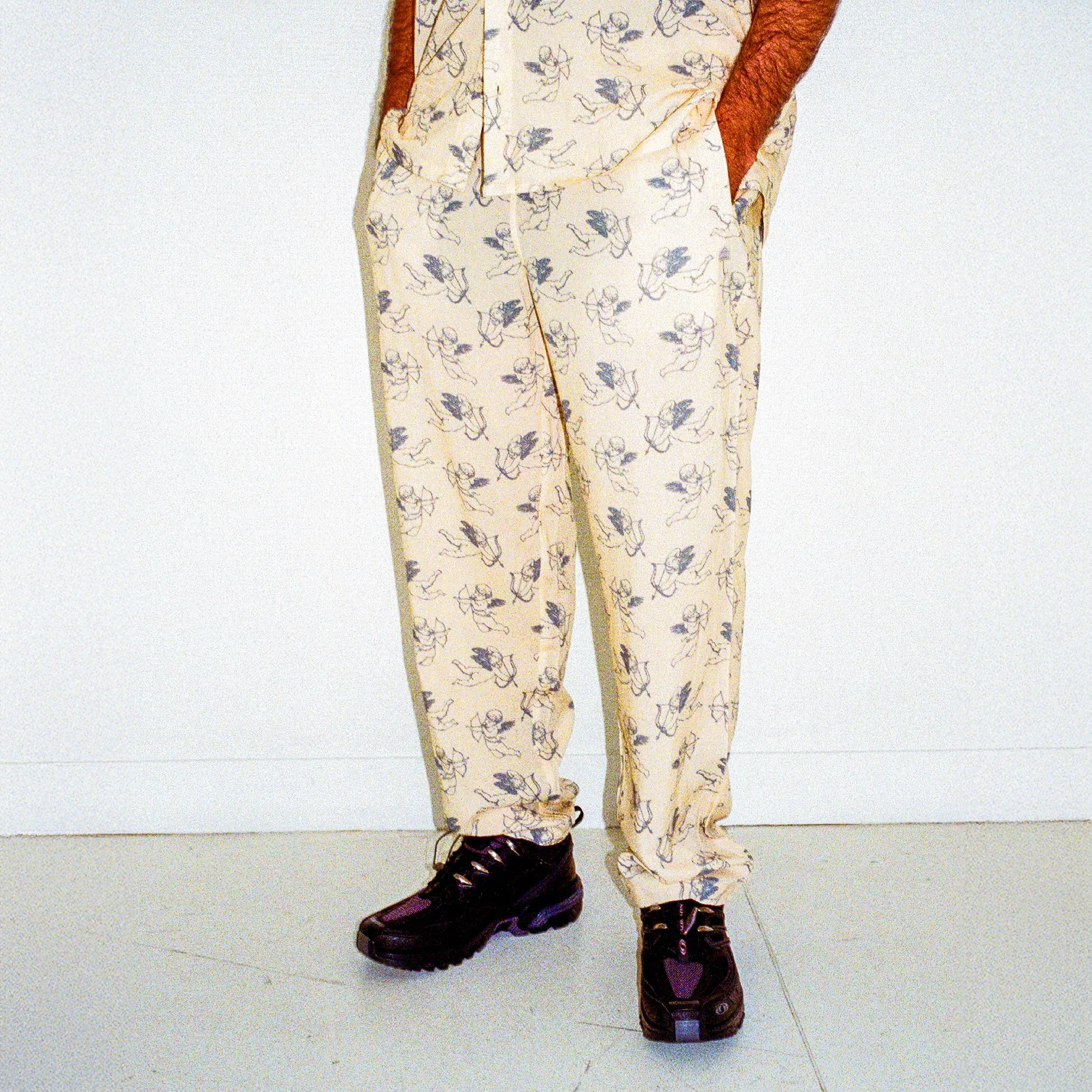 Helas Angels Pyjama Pants Beige
