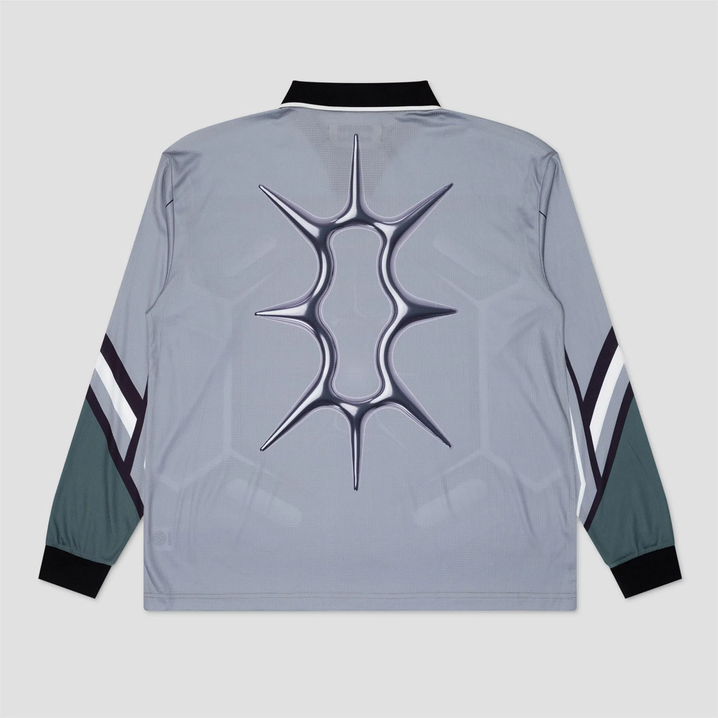 Metalwood X Games Longsleeve Jersey T-Shirt Steel / Moss