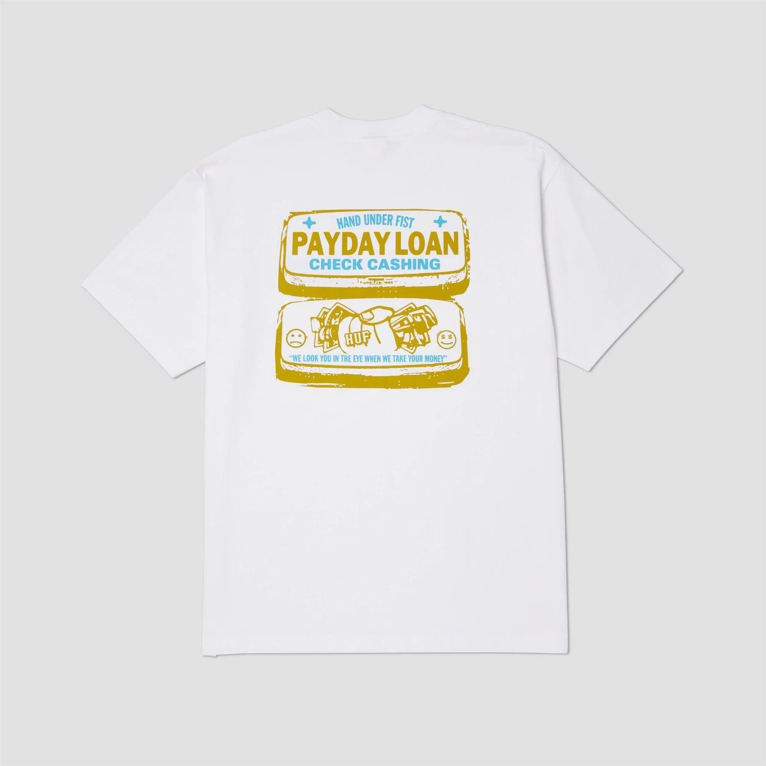 HUF Pay Day Shortsleeve T-Shirt White