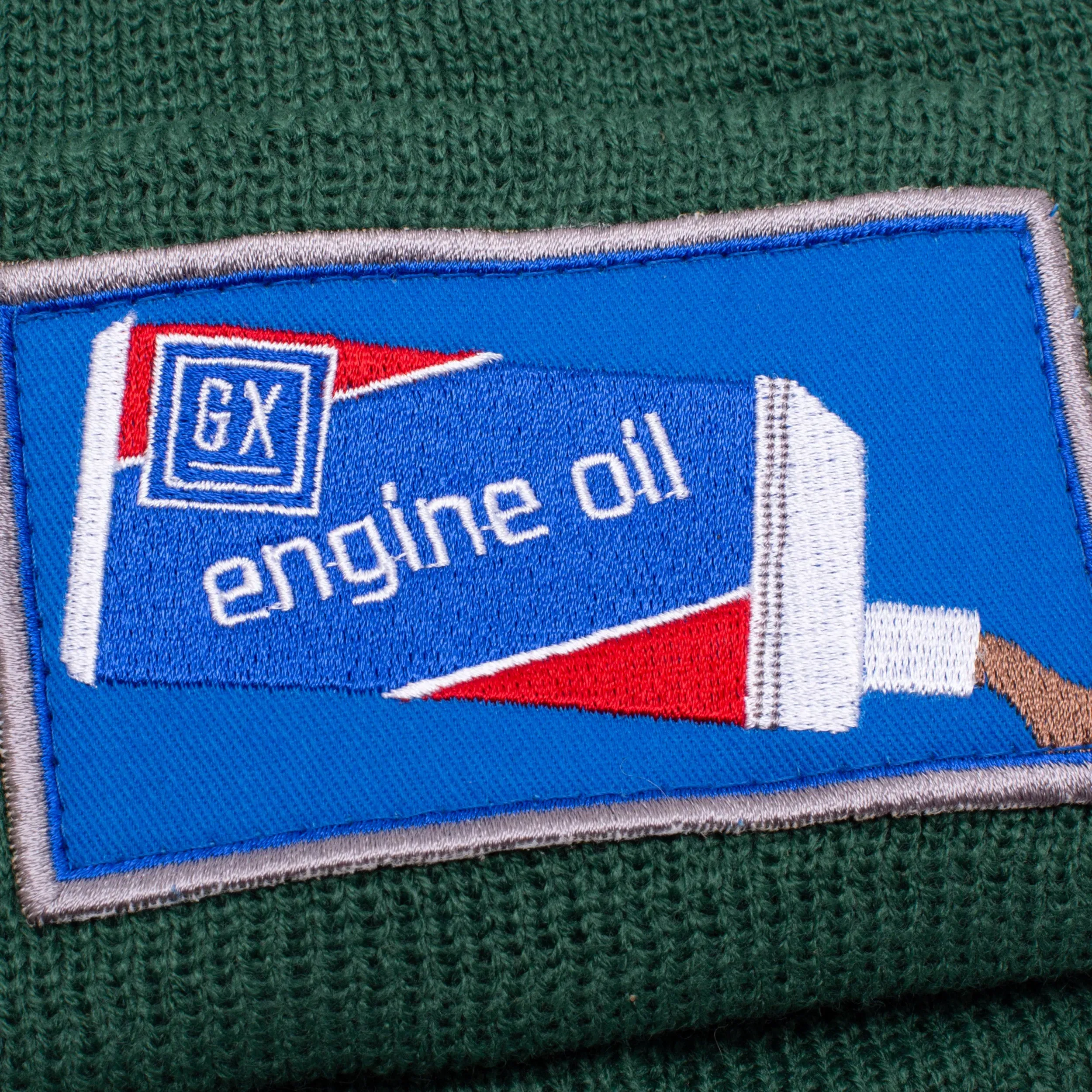 GX1000 Engine Oil Beanie Green