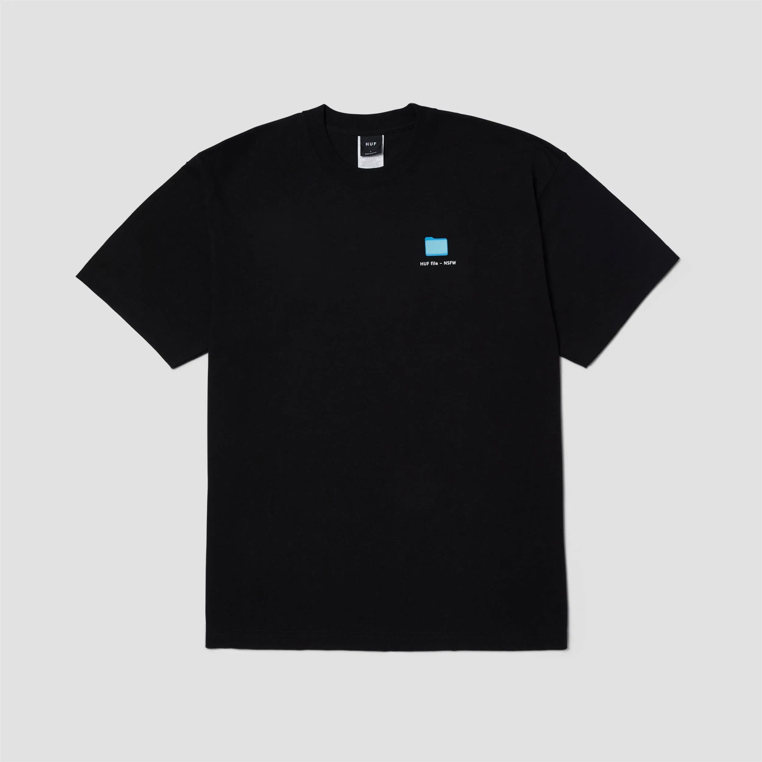 HUF Desktop Shortsleeve T-Shirt Black