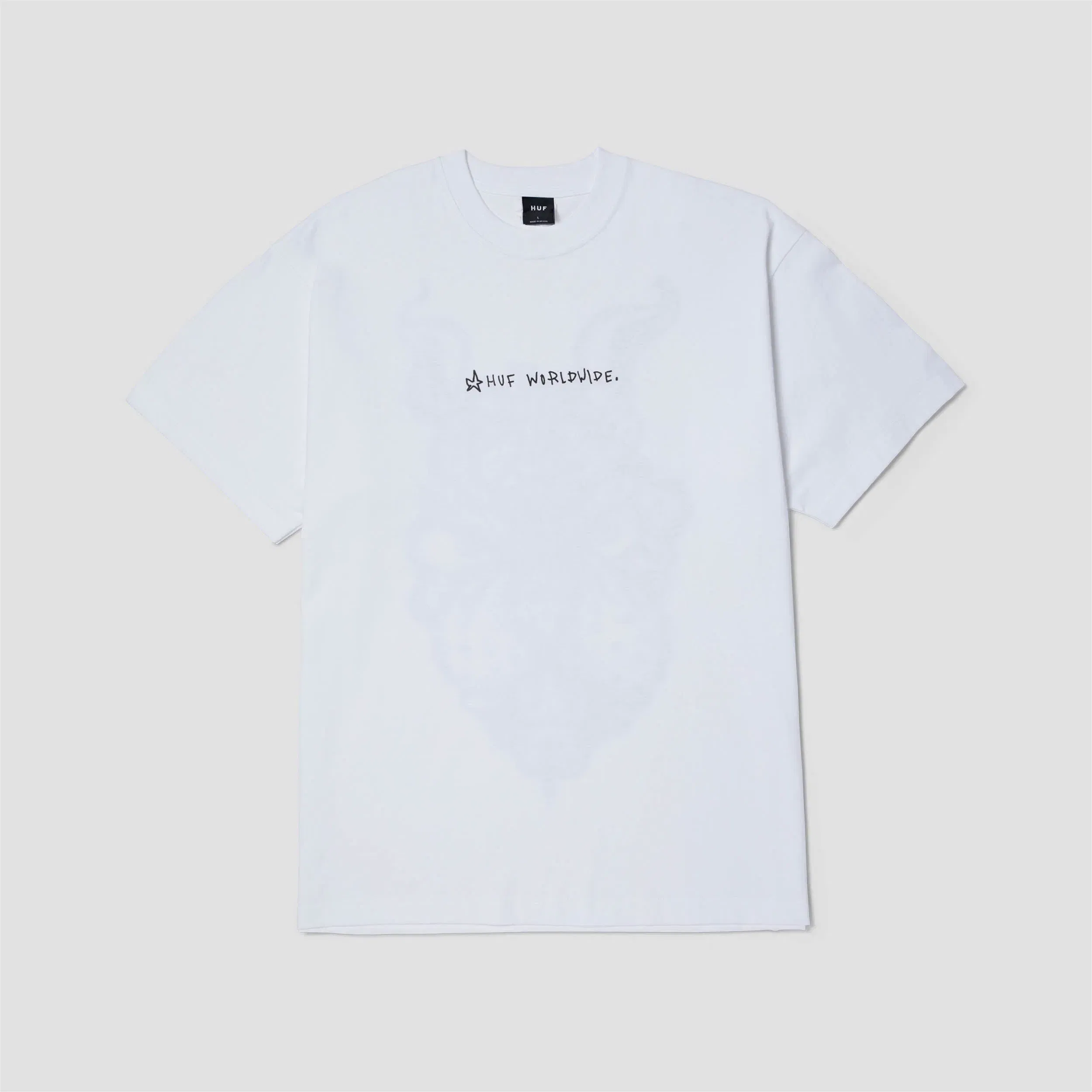 HUF Ferrell Shortsleeve T-Shirt White