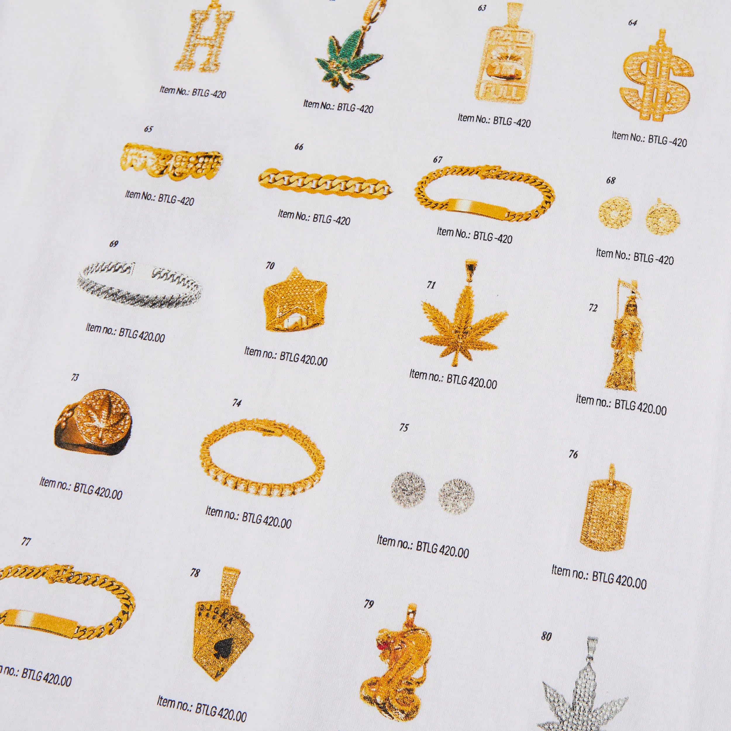 HUF Jewelry Longsleeve T-Shirt White