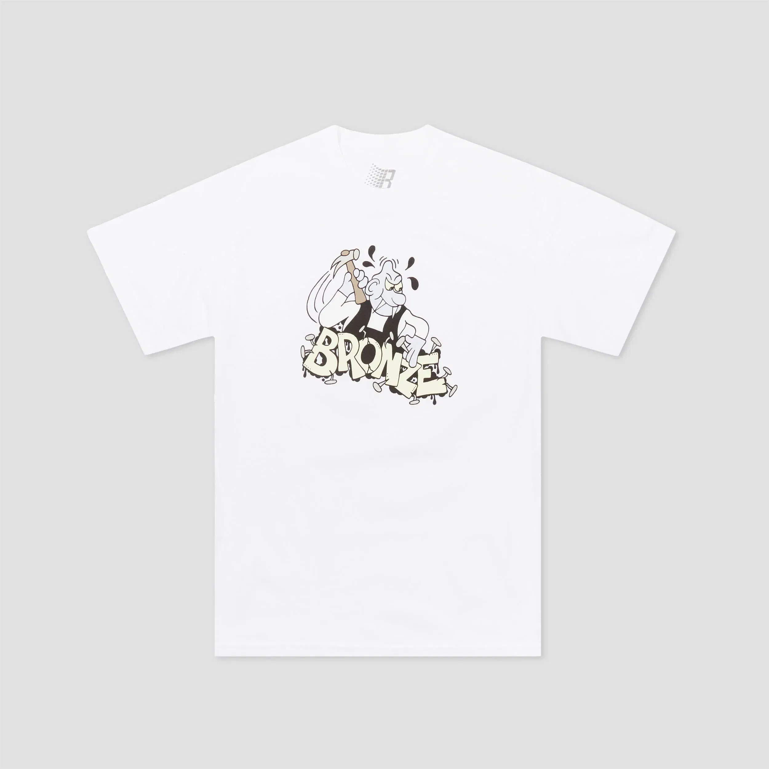 Bronze Nailing T-Shirt White