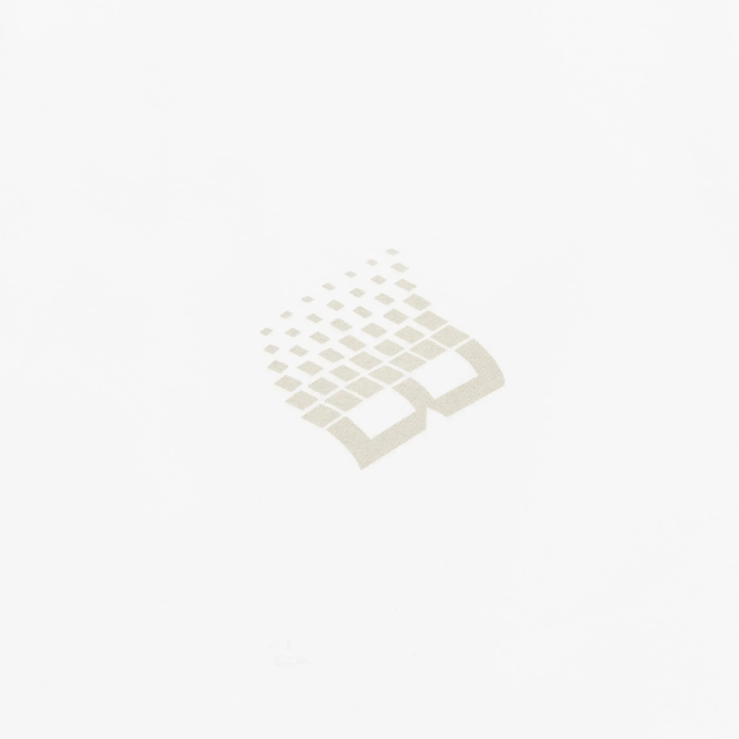 Bronze Towel B Logo T-Shirt White