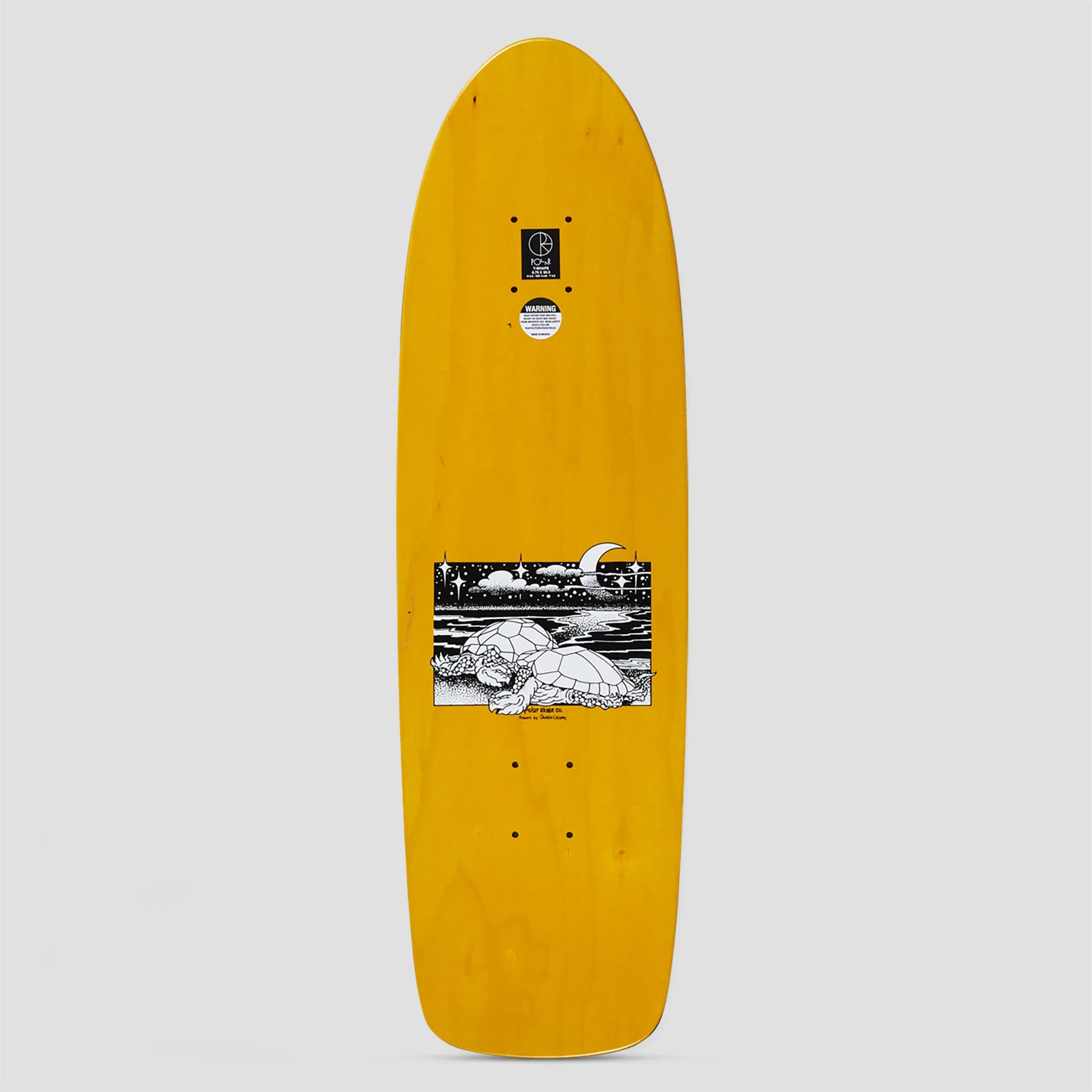 Polar 8.75 T-Shape Emile Laurent Turtle Town Skateboard Deck