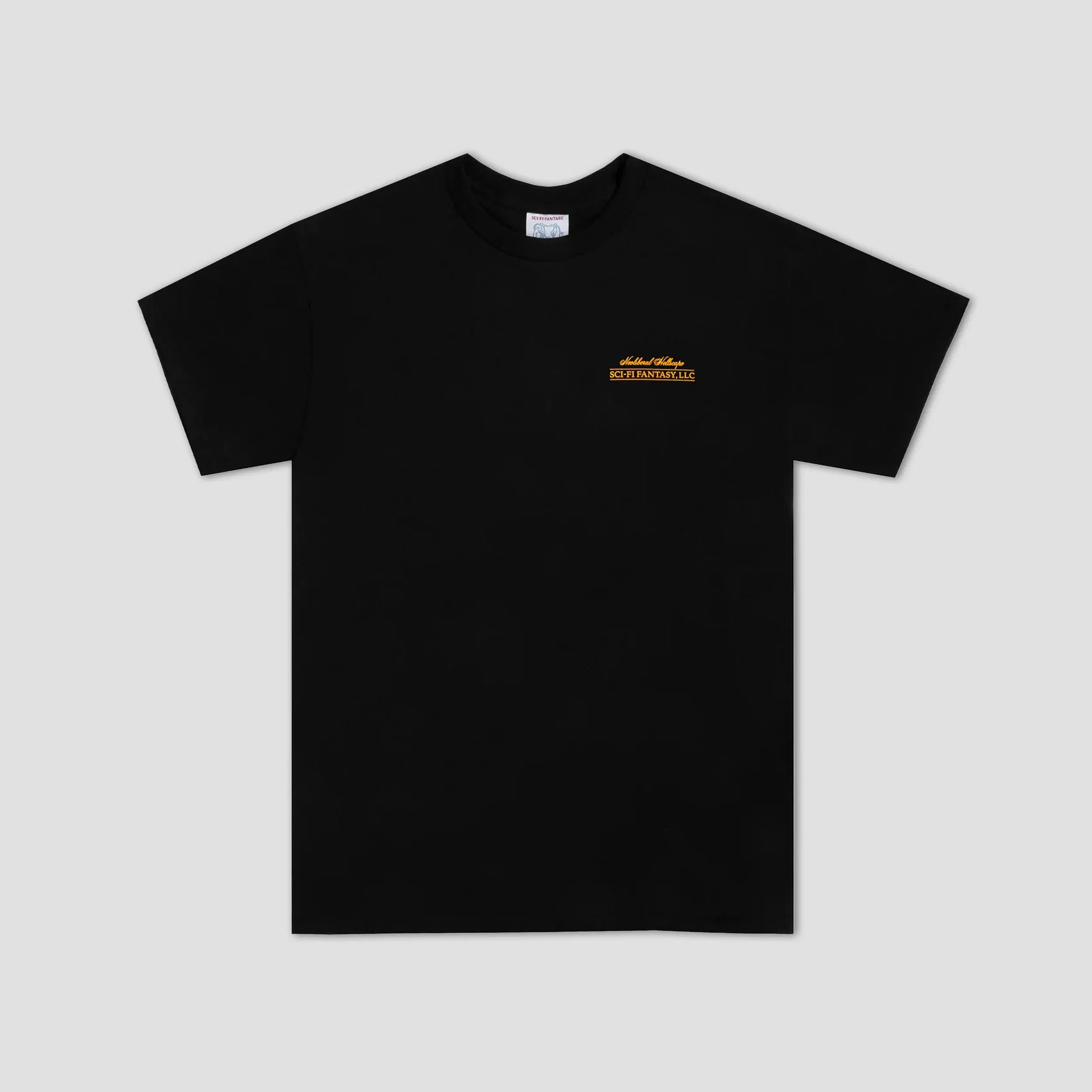 Sci-Fi Fantasy Neoliberal T-Shirt Black