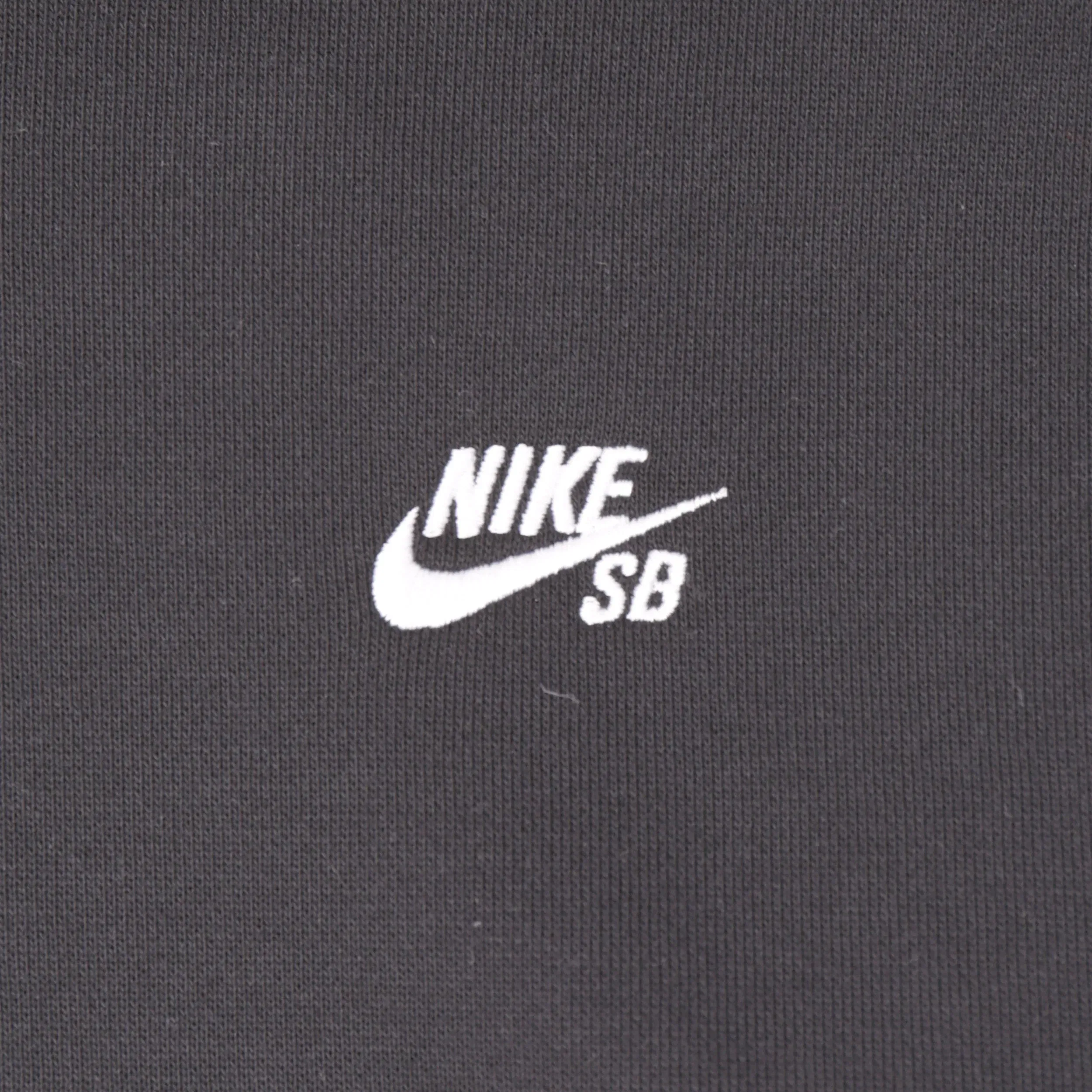 Nike SB Embroidered Logo Fleece Pullover Hood Black